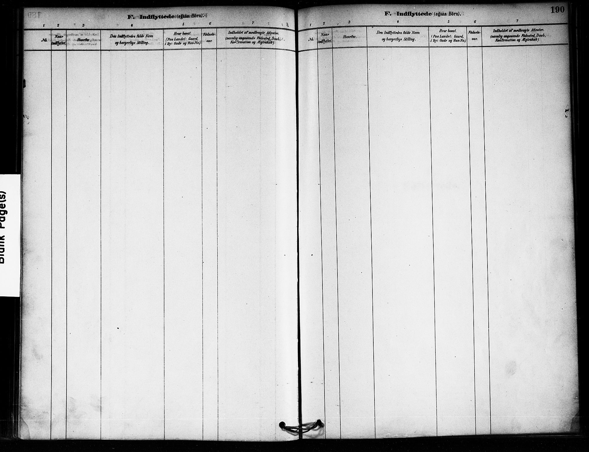 Aremark prestekontor Kirkebøker, AV/SAO-A-10899/F/Fa/L0005: Parish register (official) no. I 5, 1878-1897, p. 190