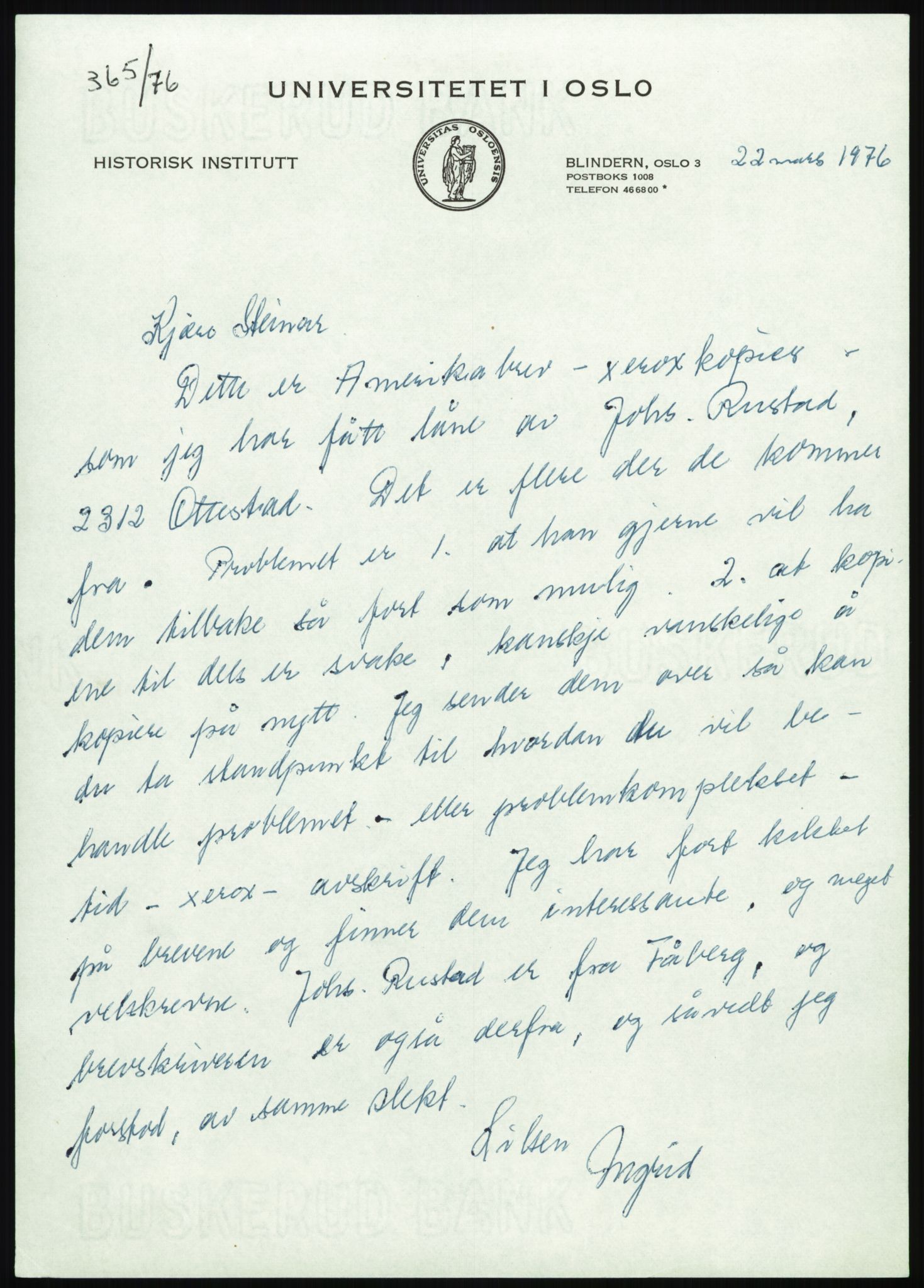 Samlinger til kildeutgivelse, Amerikabrevene, RA/EA-4057/F/L0008: Innlån fra Hedmark: Gamkind - Semmingsen, 1838-1914, p. 715