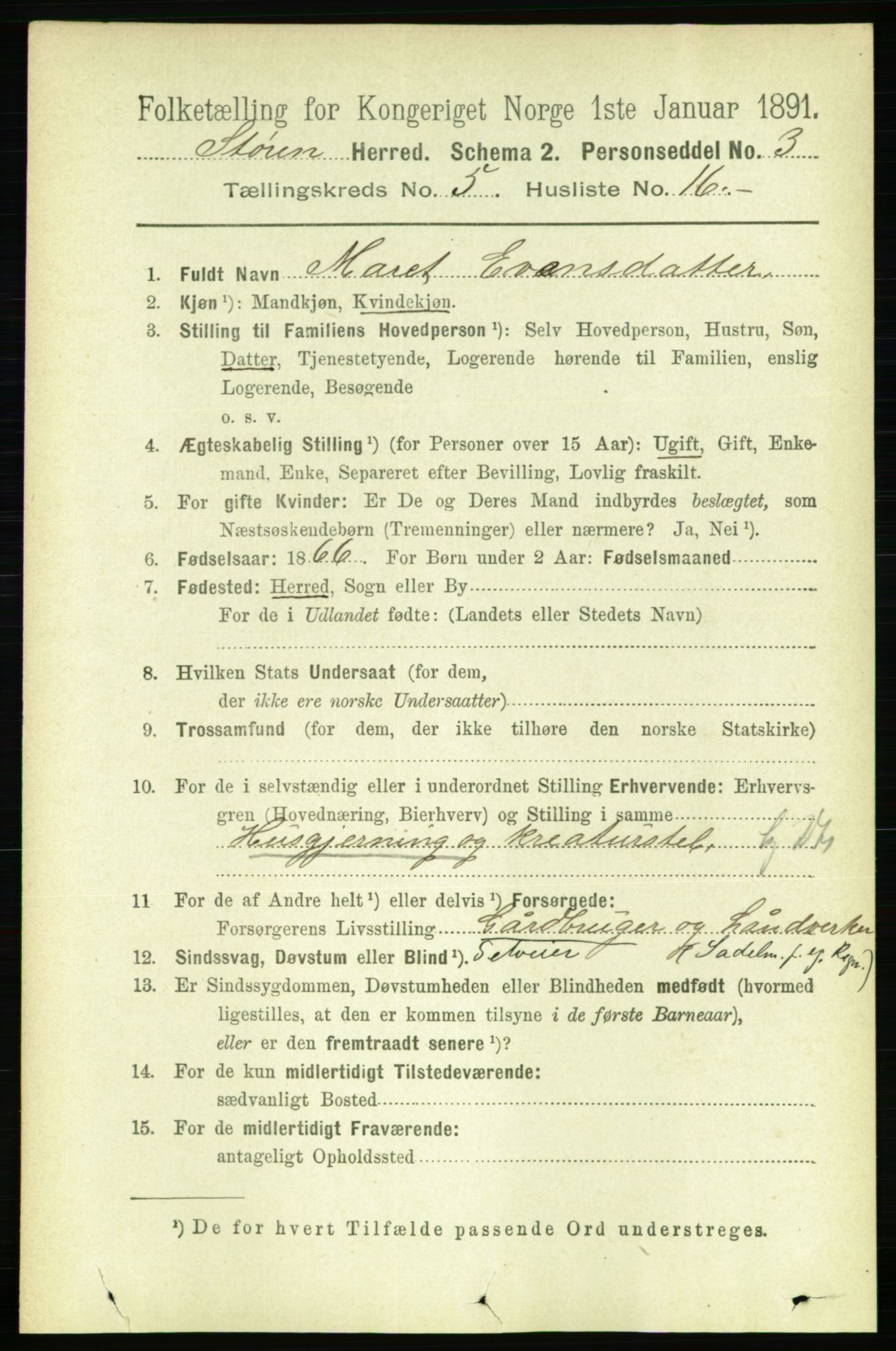 RA, 1891 census for 1648 Støren, 1891, p. 2030
