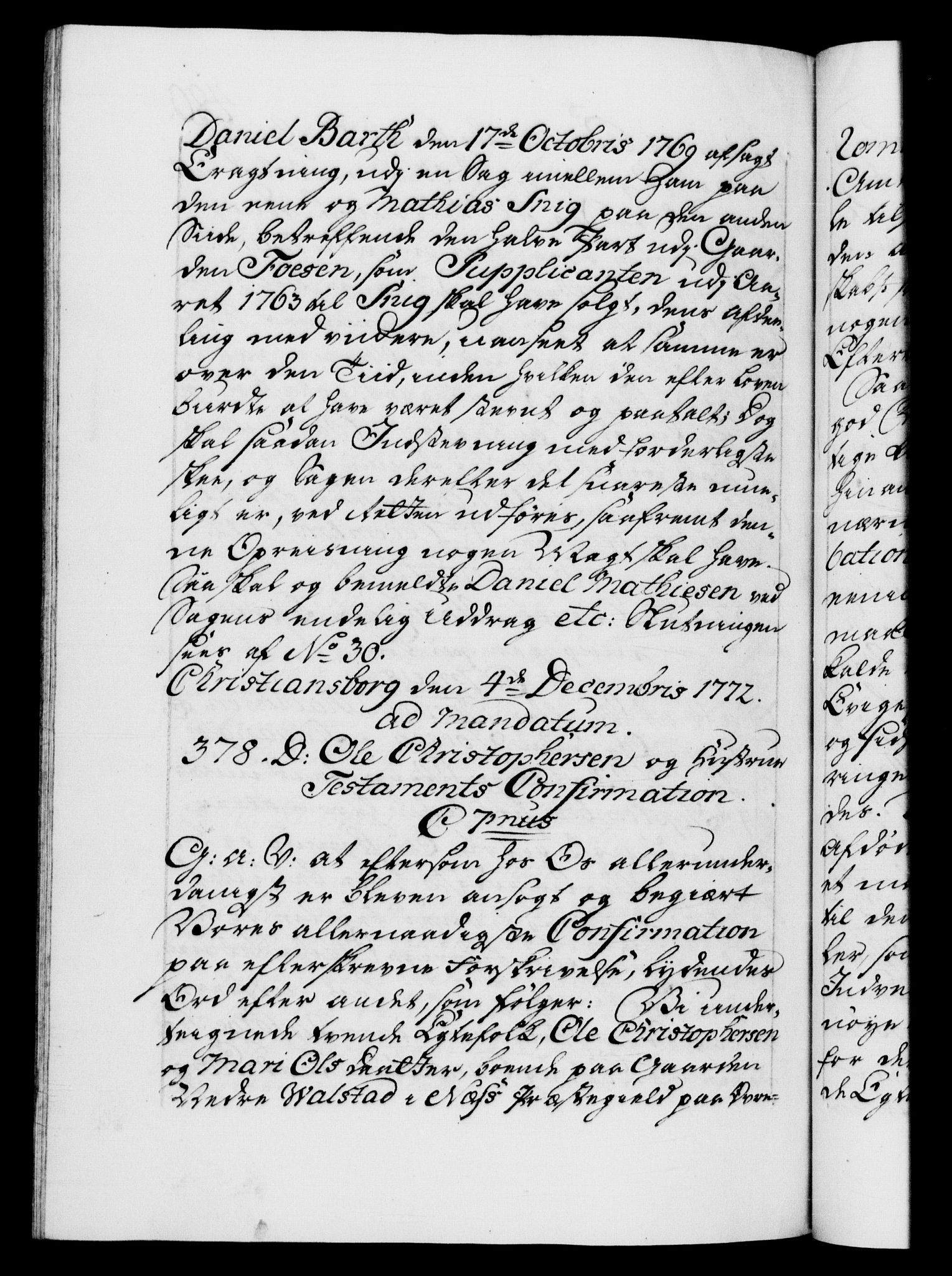 Danske Kanselli 1572-1799, AV/RA-EA-3023/F/Fc/Fca/Fcaa/L0045: Norske registre "Norske eller 3. dept.s åpne brev, 1771-1773, p. 480b