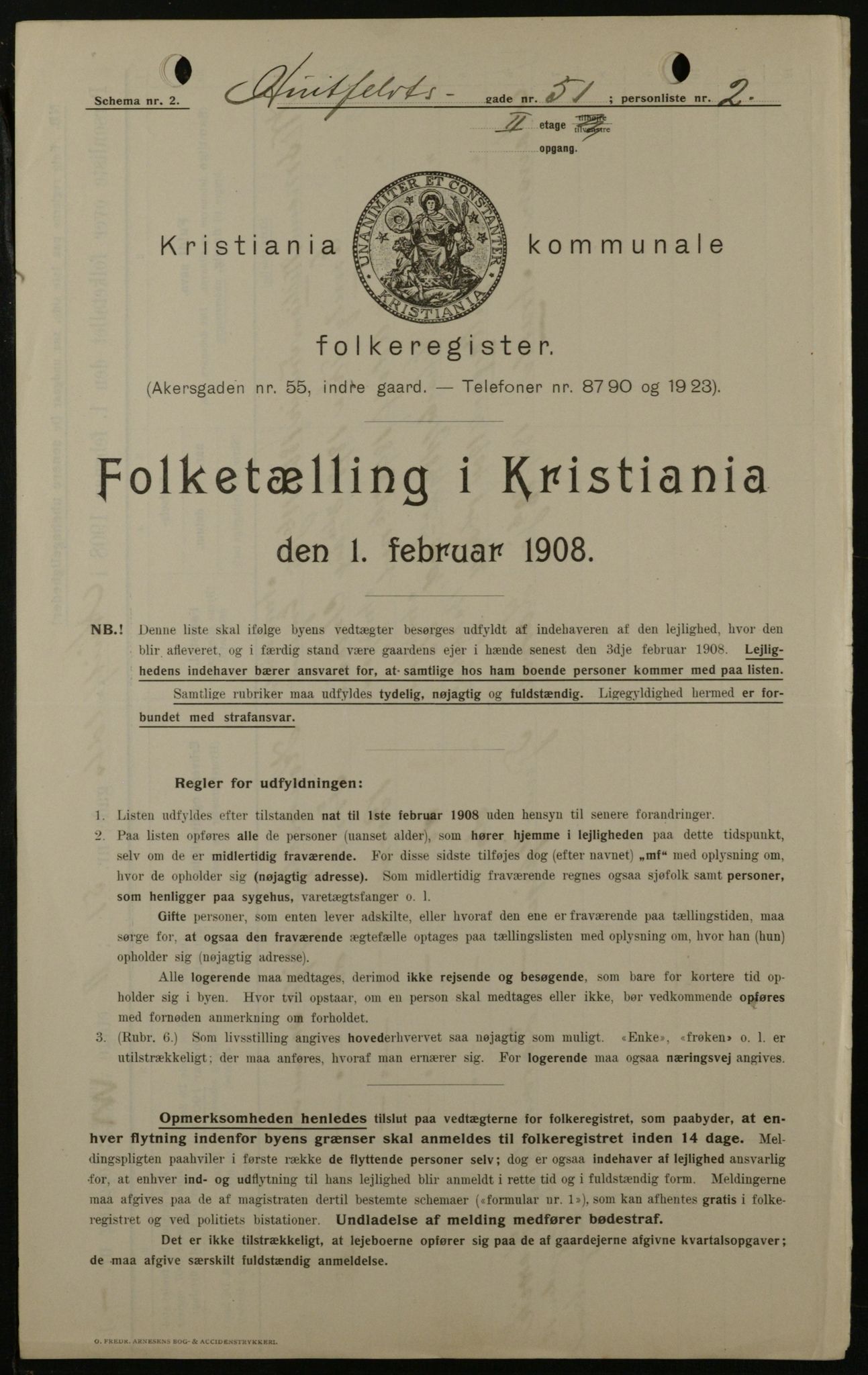 OBA, Municipal Census 1908 for Kristiania, 1908, p. 37925