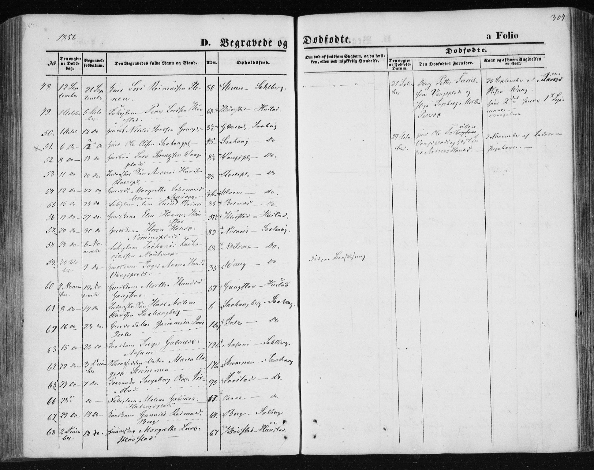 Ministerialprotokoller, klokkerbøker og fødselsregistre - Nord-Trøndelag, AV/SAT-A-1458/730/L0283: Parish register (official) no. 730A08, 1855-1865, p. 304