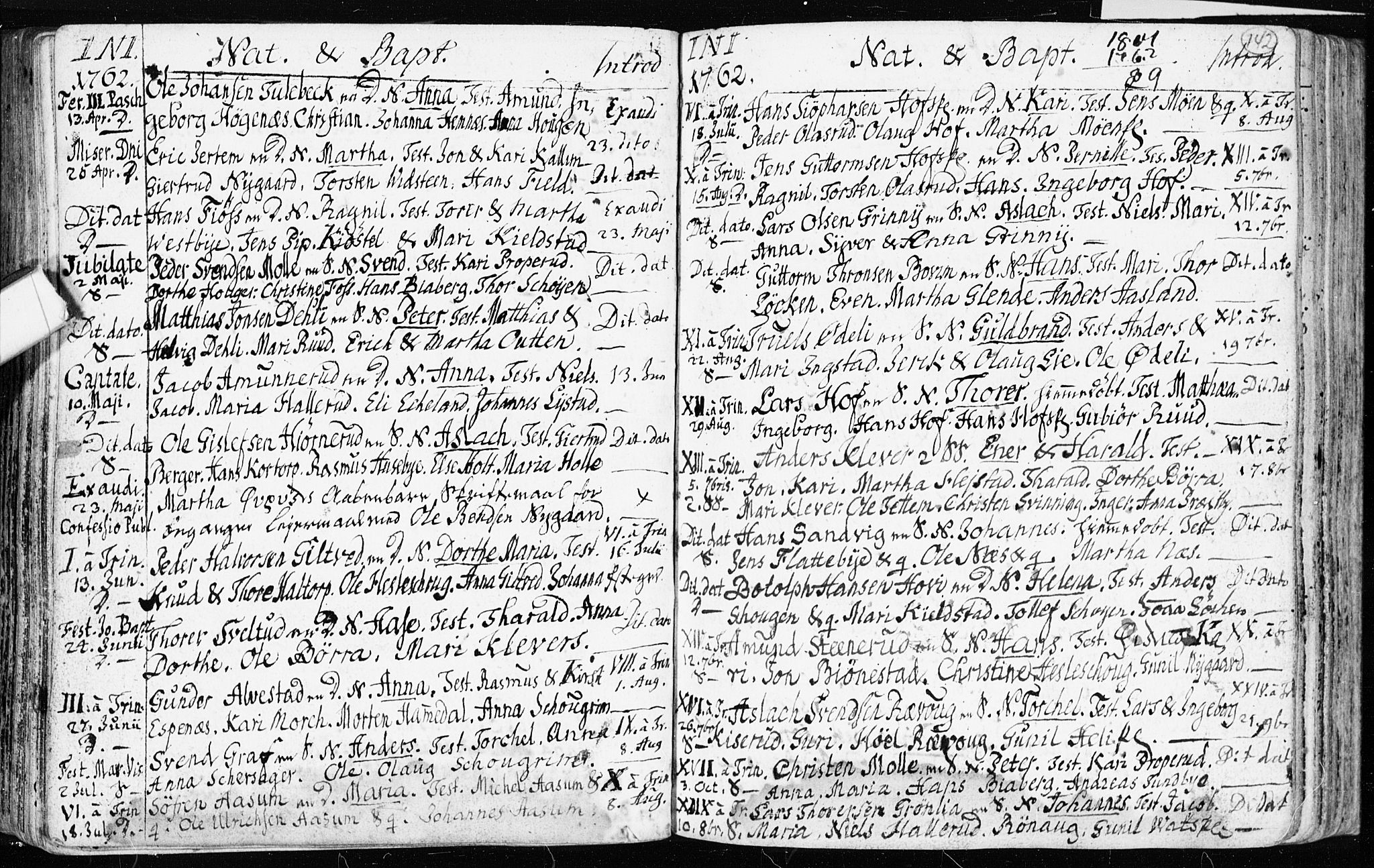 Spydeberg prestekontor Kirkebøker, AV/SAO-A-10924/F/Fa/L0002: Parish register (official) no. I 2, 1739-1780, p. 142