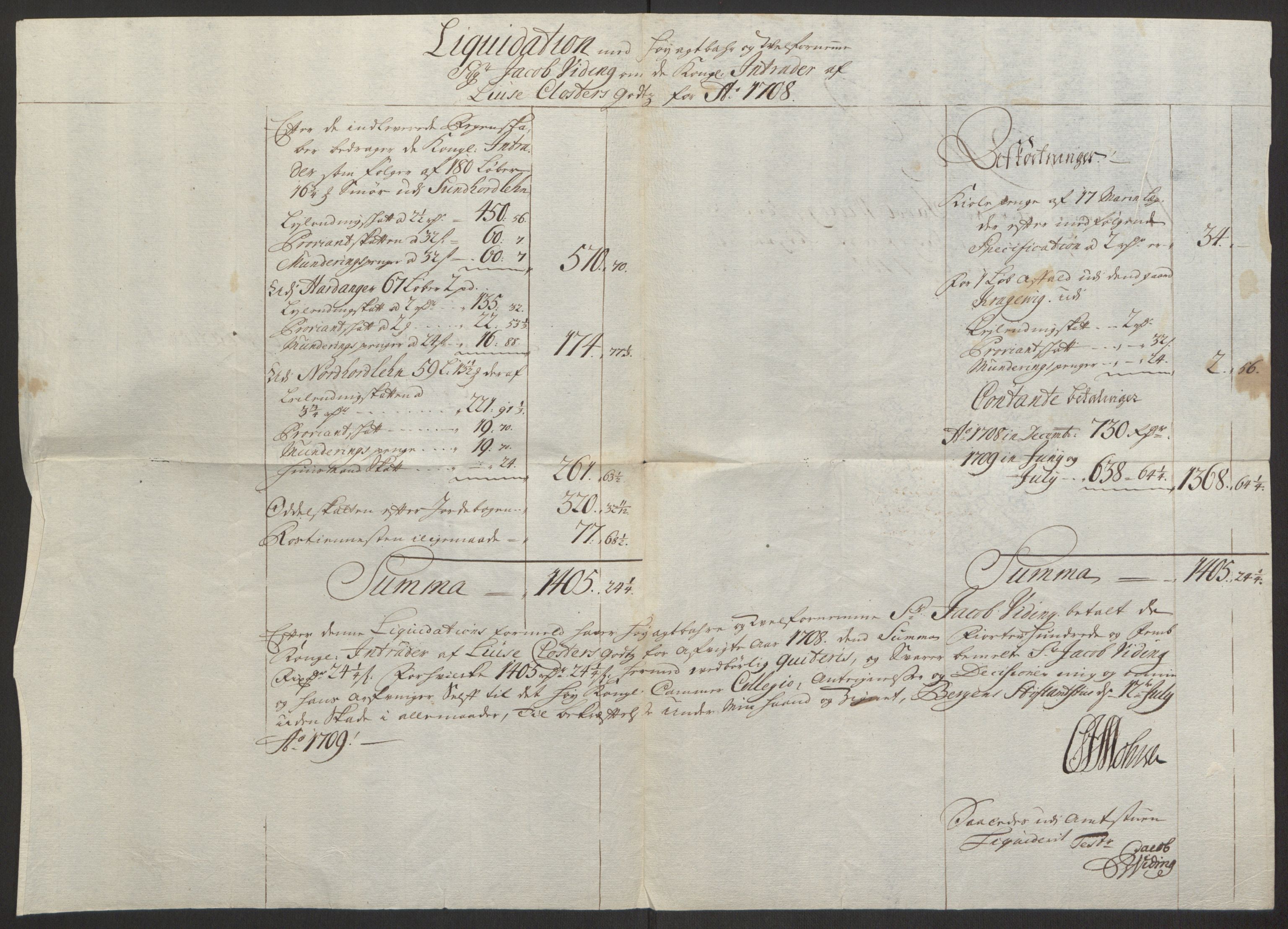 Rentekammeret inntil 1814, Reviderte regnskaper, Fogderegnskap, RA/EA-4092/R50/L3159: Fogderegnskap Lyse kloster, 1691-1709, p. 292