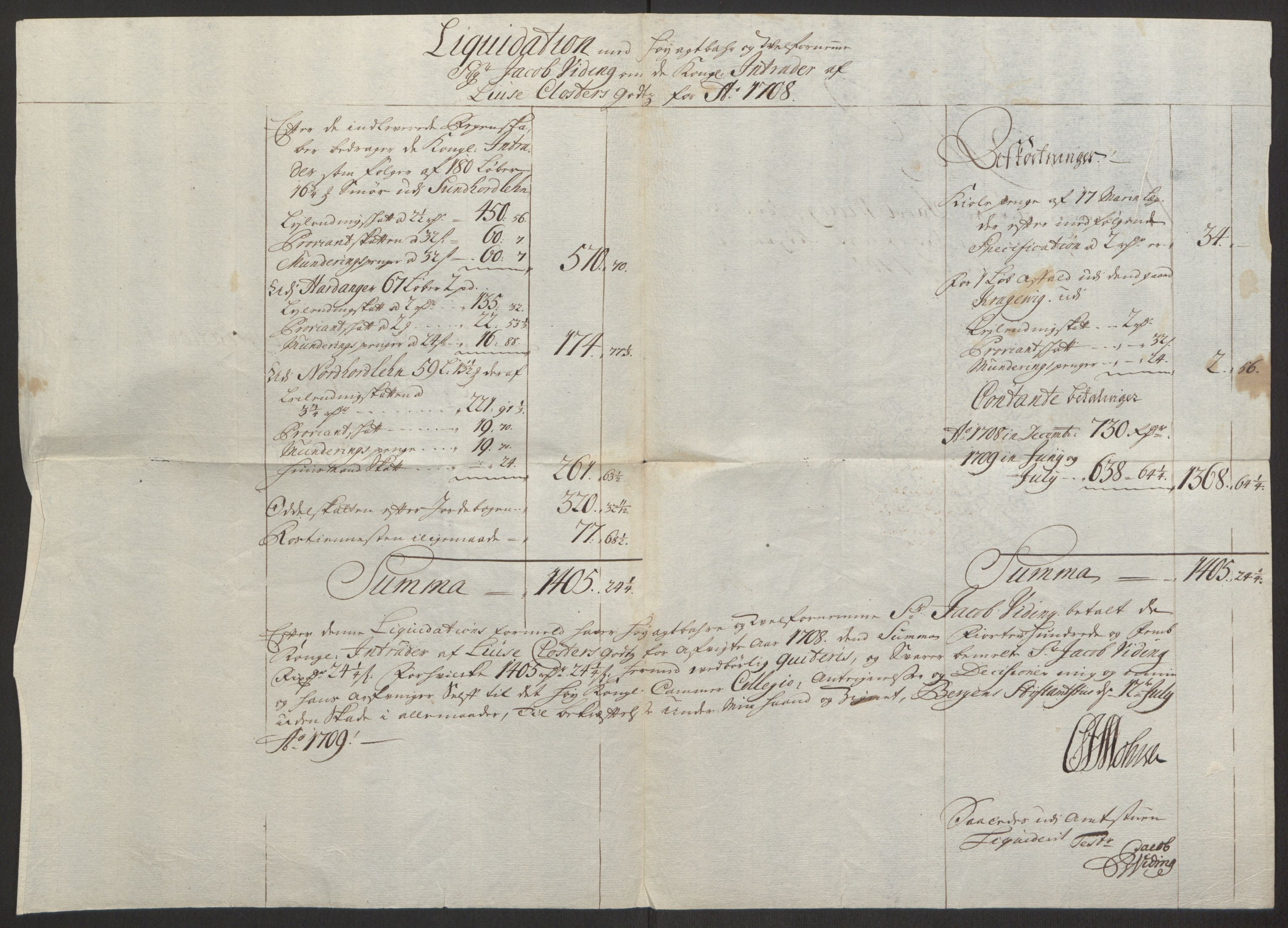 Rentekammeret inntil 1814, Reviderte regnskaper, Fogderegnskap, AV/RA-EA-4092/R50/L3159: Fogderegnskap Lyse kloster, 1691-1709, p. 292