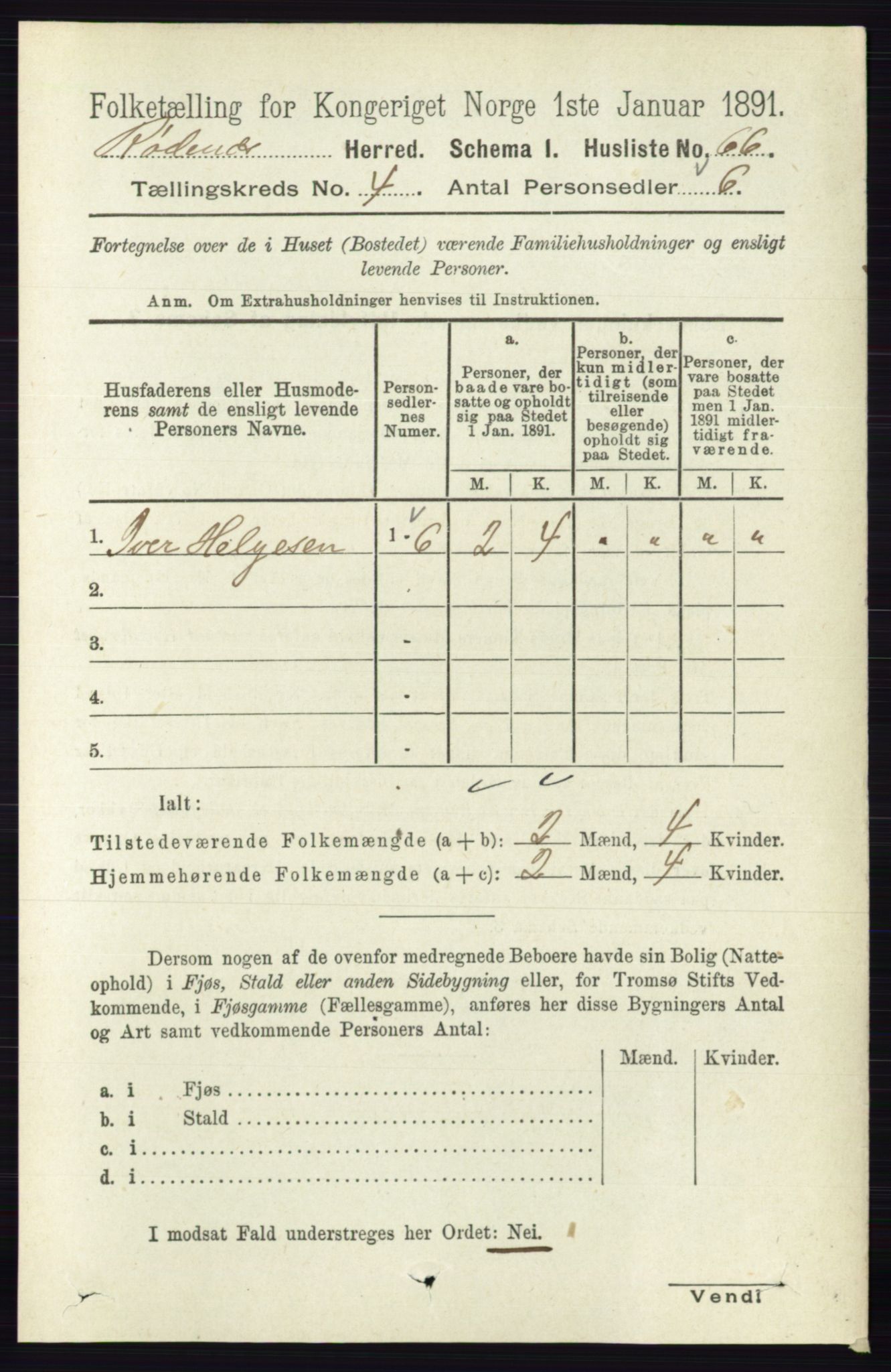 RA, 1891 census for 0120 Rødenes, 1891, p. 1629