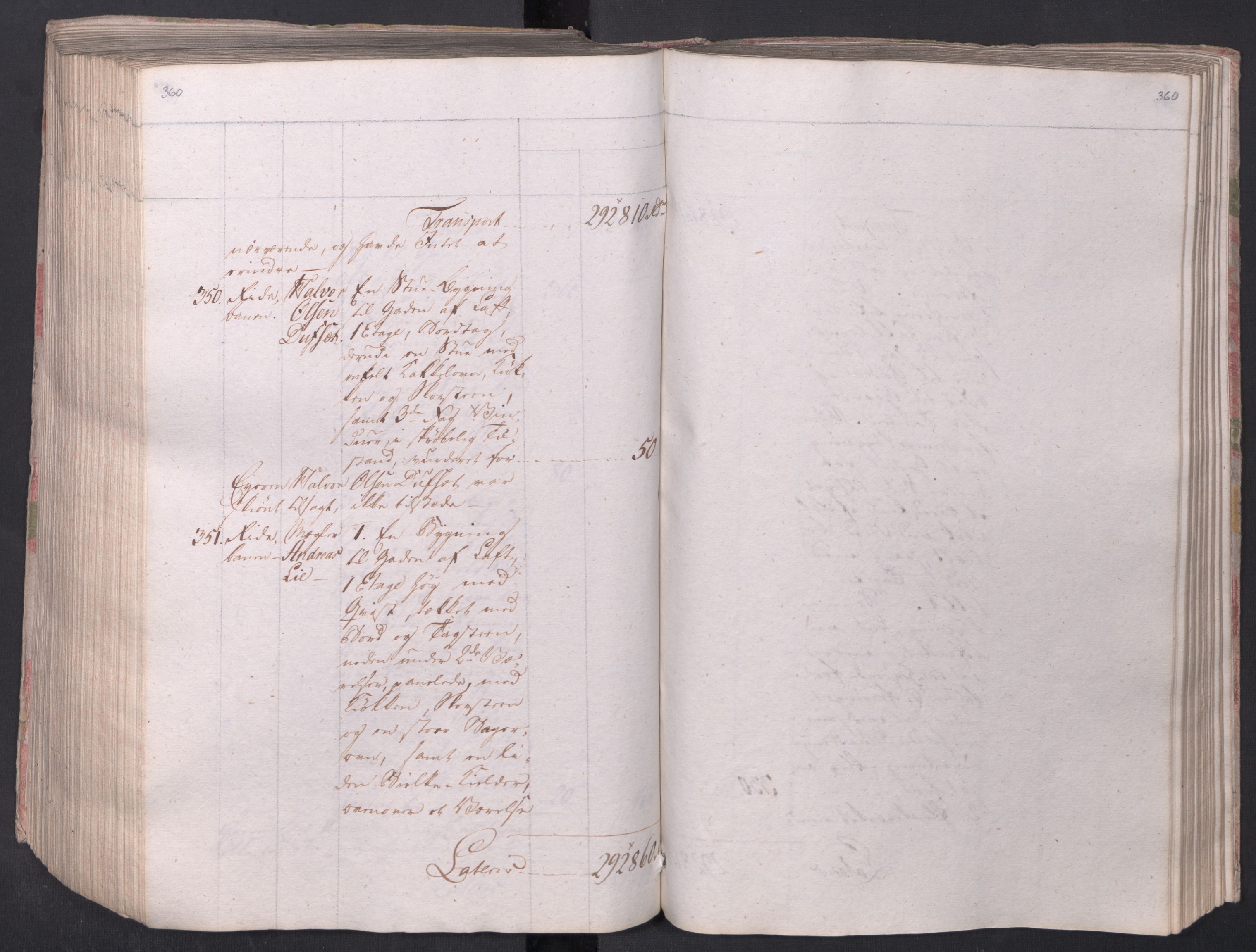 Kristiania stiftamt, AV/SAO-A-10386/I/Ia/L0015: Branntakster, 1797, p. 360
