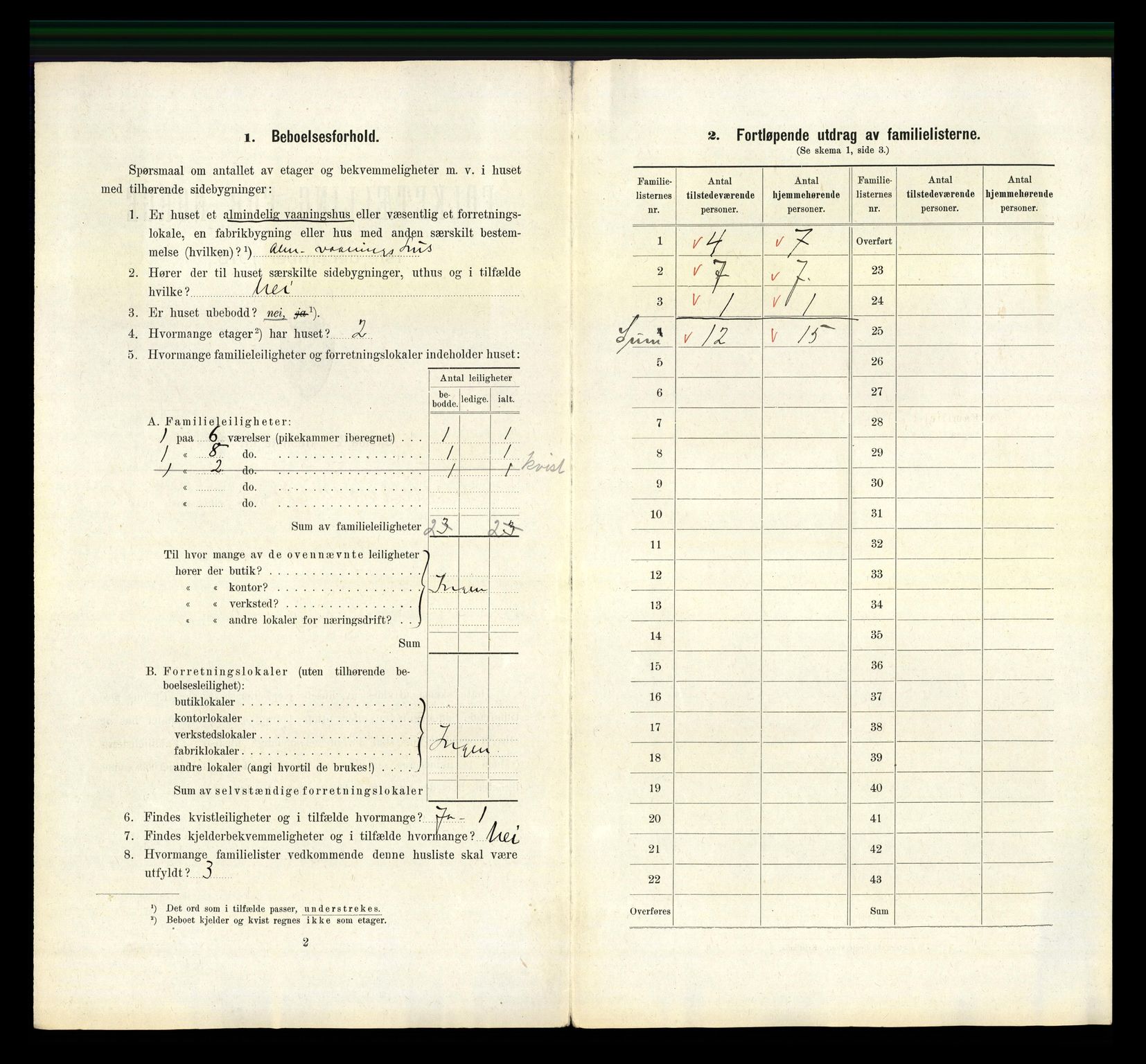 RA, 1910 census for Kristiansand, 1910, p. 2467