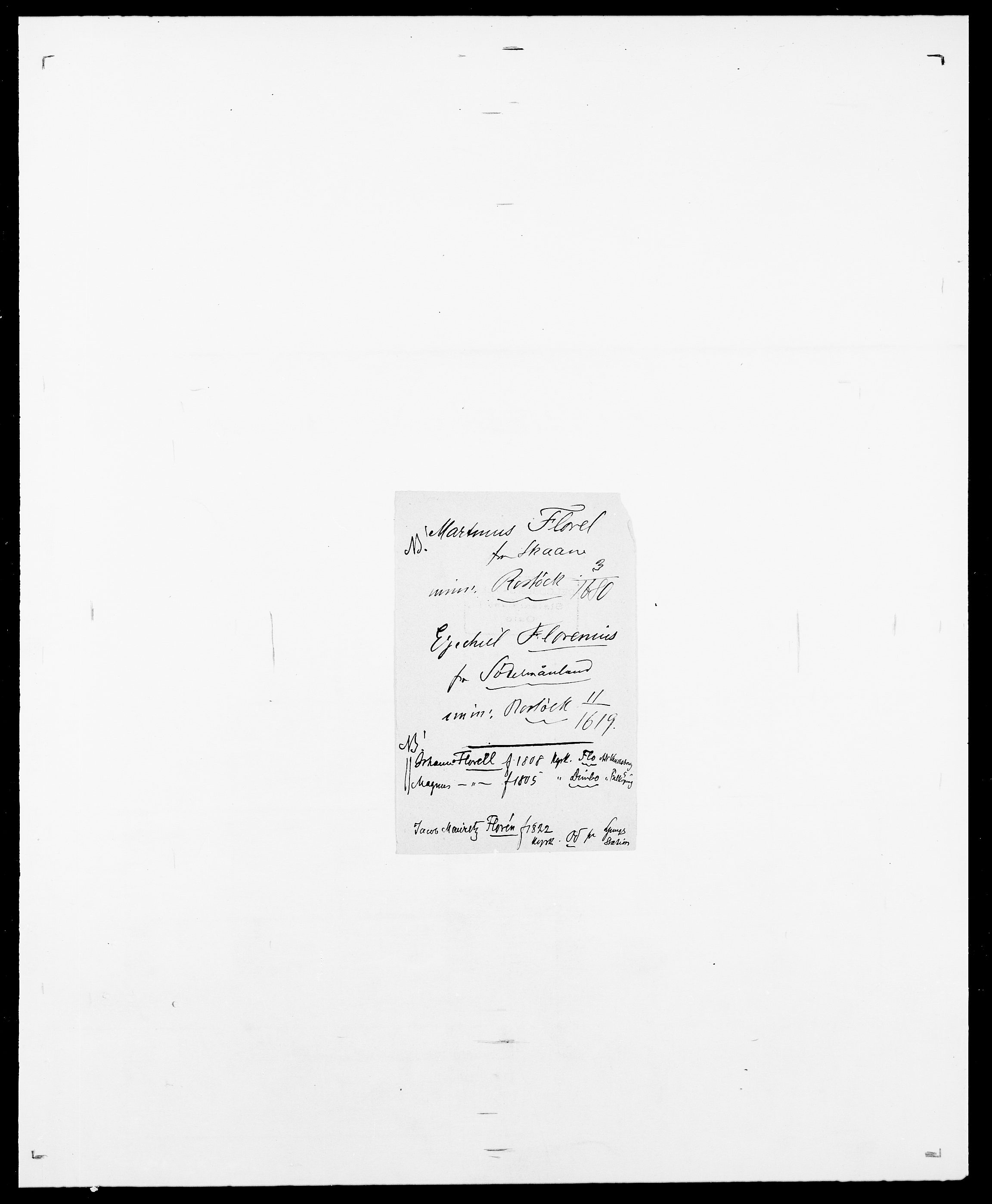 Delgobe, Charles Antoine - samling, SAO/PAO-0038/D/Da/L0012: Flor, Floer, Flohr - Fritzner, p. 456