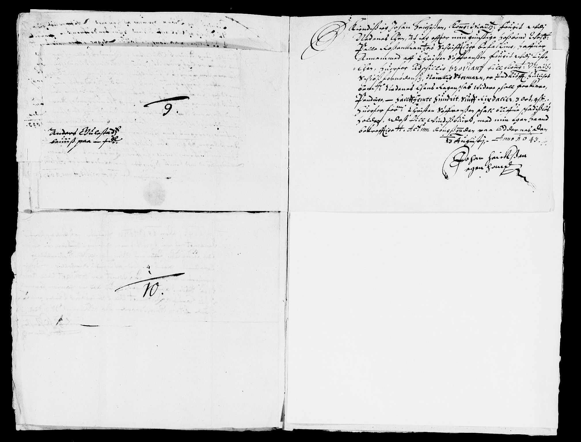 Rentekammeret inntil 1814, Reviderte regnskaper, Lensregnskaper, AV/RA-EA-5023/R/Rb/Rbr/L0014: Lista len, 1641-1644