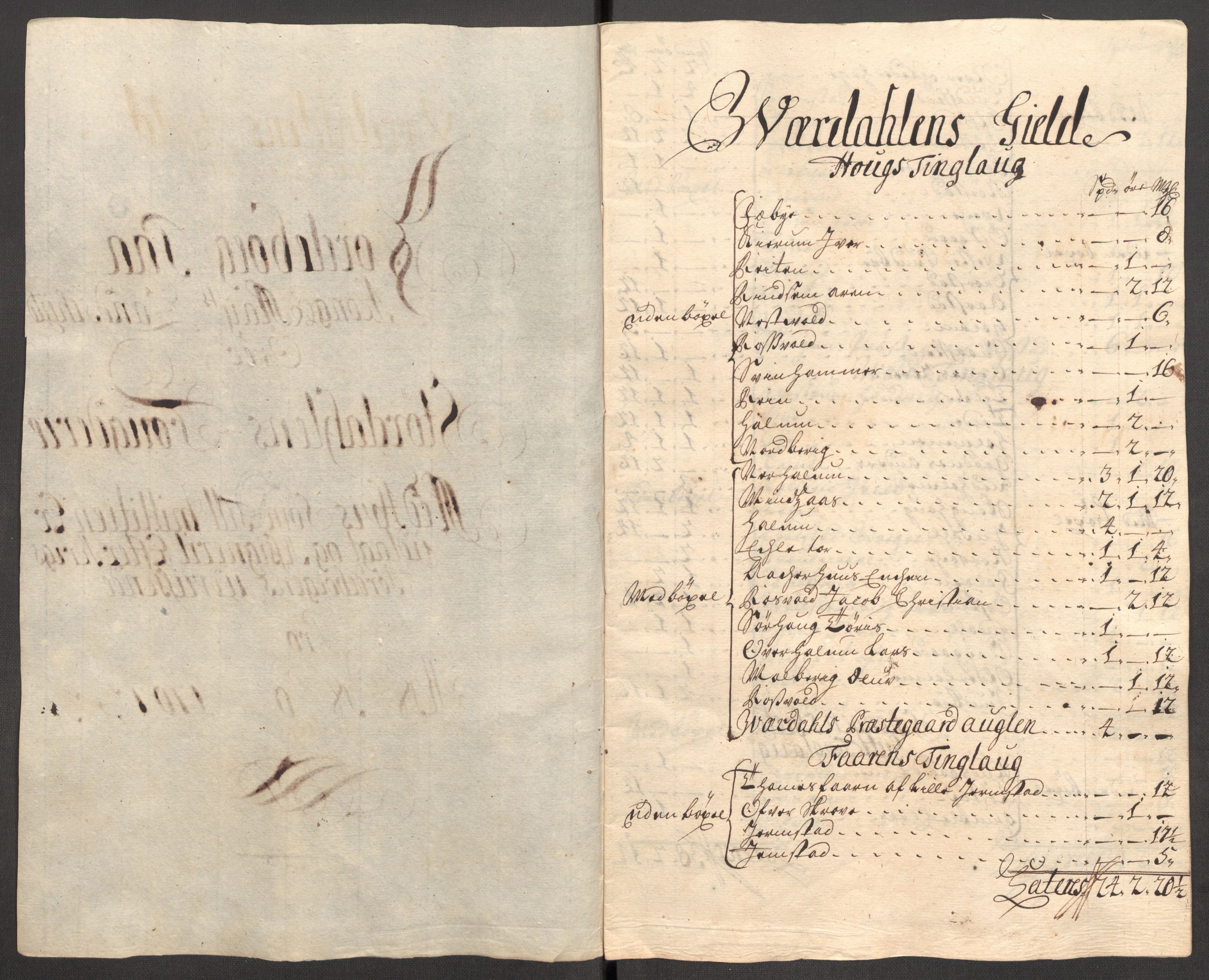 Rentekammeret inntil 1814, Reviderte regnskaper, Fogderegnskap, RA/EA-4092/R62/L4197: Fogderegnskap Stjørdal og Verdal, 1707, p. 136