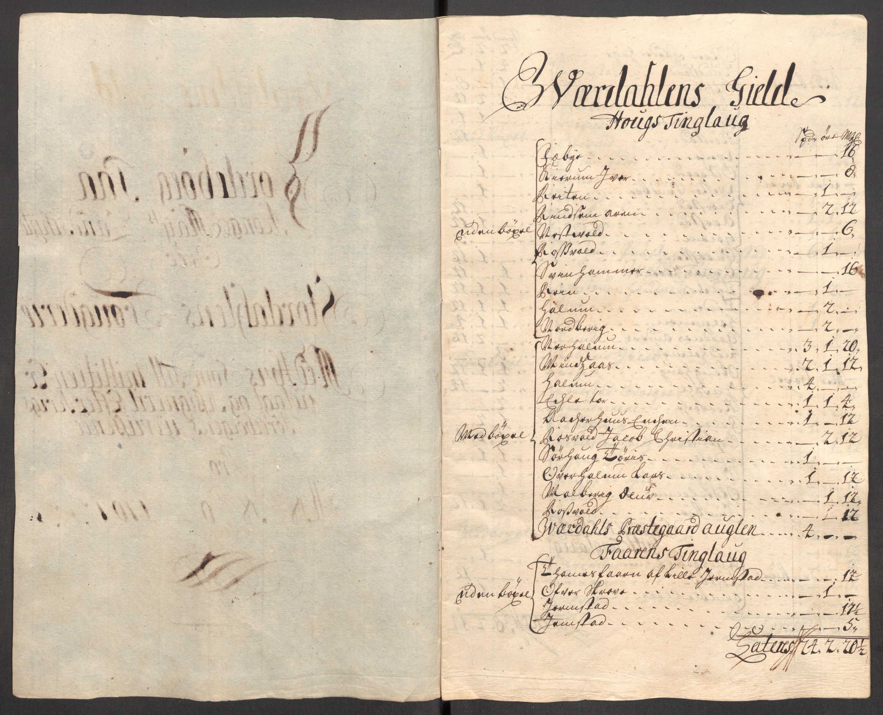 Rentekammeret inntil 1814, Reviderte regnskaper, Fogderegnskap, AV/RA-EA-4092/R62/L4197: Fogderegnskap Stjørdal og Verdal, 1707, p. 136