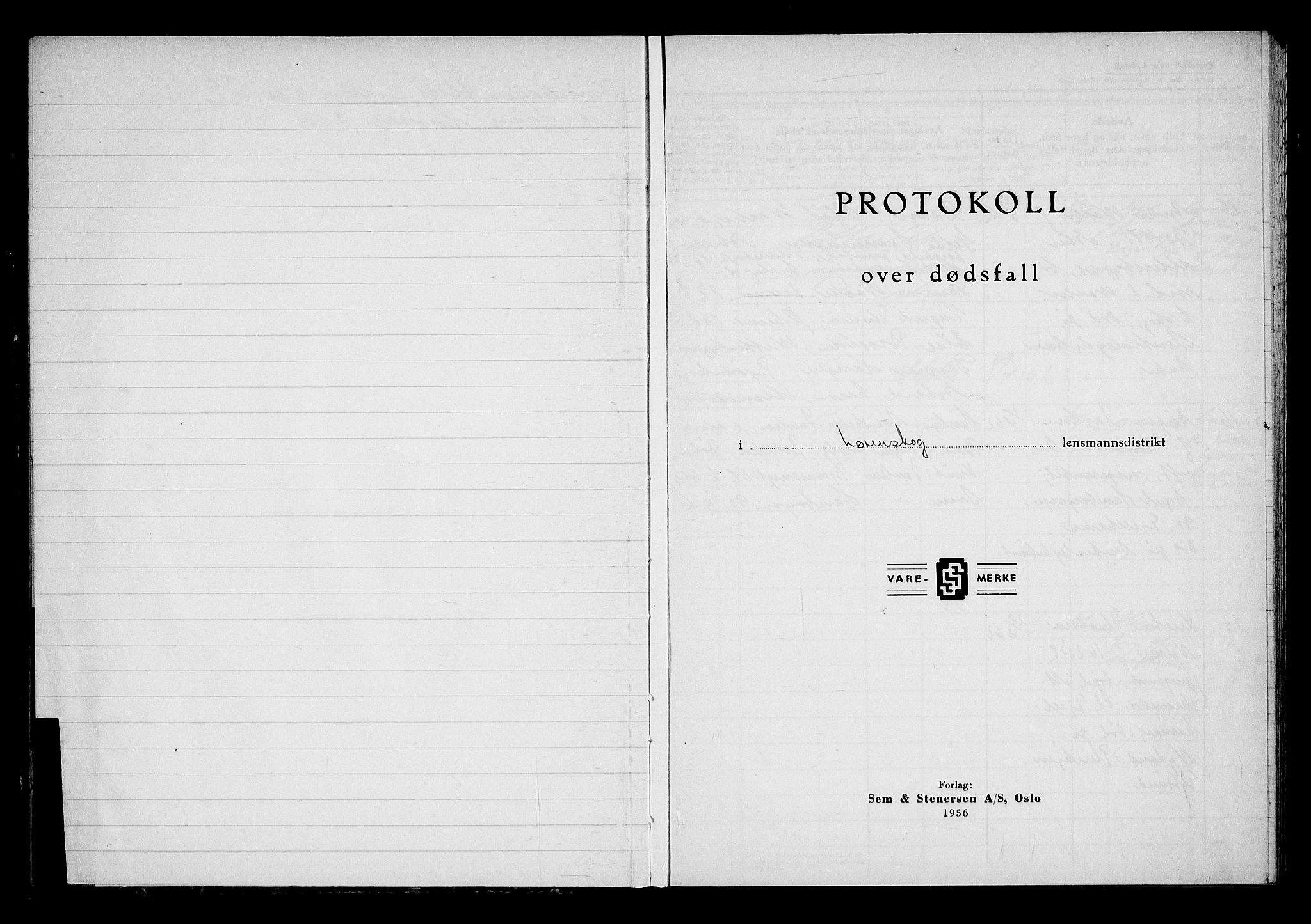 Lørenskog lensmannskontor, SAO/A-10551/H/Ha/L0005: Dødsfallsprotokoll, 1962-1967