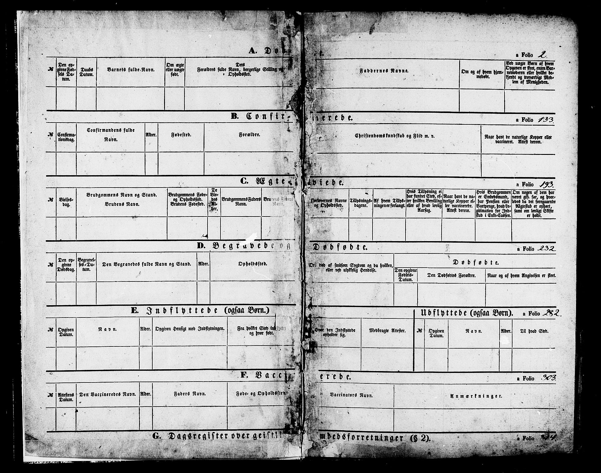 Ministerialprotokoller, klokkerbøker og fødselsregistre - Møre og Romsdal, SAT/A-1454/560/L0719: Parish register (official) no. 560A03, 1845-1872, p. 1