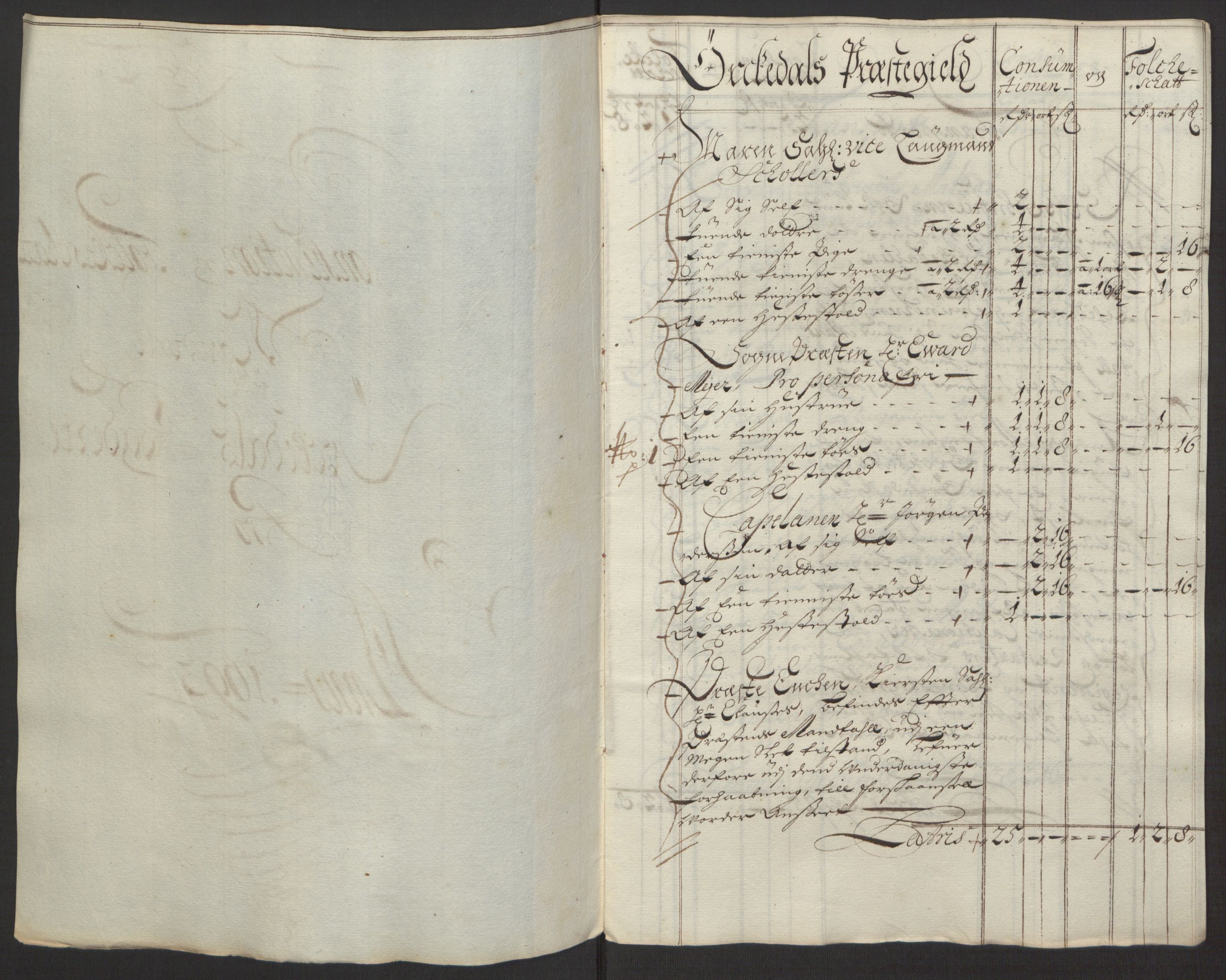 Rentekammeret inntil 1814, Reviderte regnskaper, Fogderegnskap, AV/RA-EA-4092/R58/L3938: Fogderegnskap Orkdal, 1693, p. 159