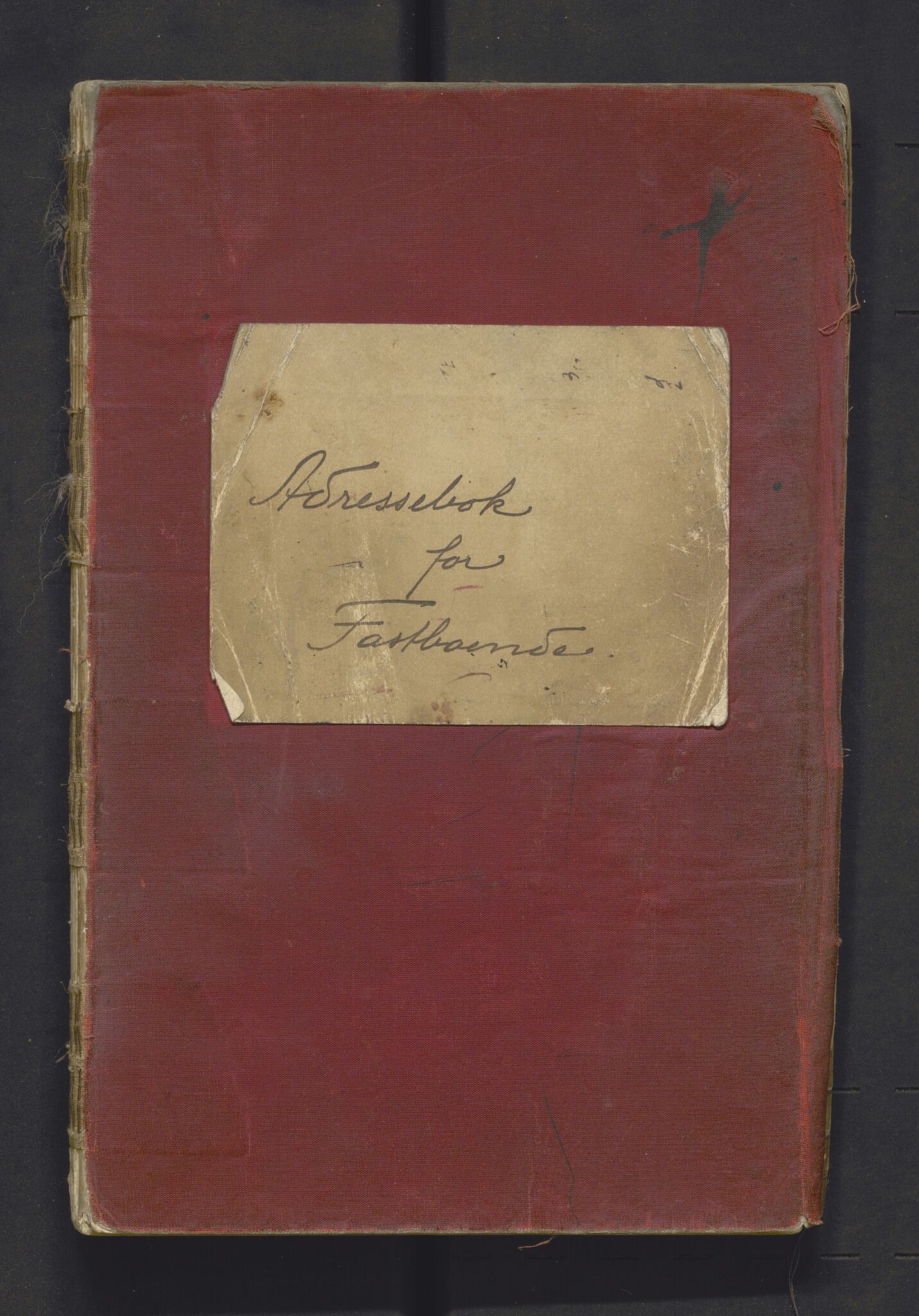 Den norske sjømannsmisjon i utlandet/Syd-Amerika (Buenos Aires m.fl.), AV/SAB-SAB/PA-0118/F/L0003/0003: Adressebøker / Adressebok for fastboende i Buenos Aires og andre steder, 1920-1930