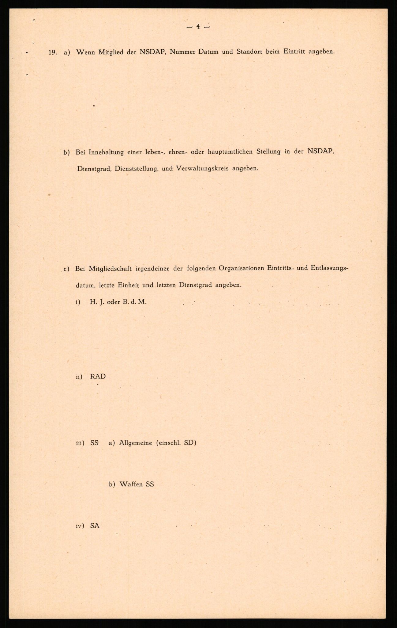 Forsvaret, Forsvarets overkommando II, AV/RA-RAFA-3915/D/Db/L0035: CI Questionaires. Tyske okkupasjonsstyrker i Norge. Tyskere., 1945-1946, p. 304