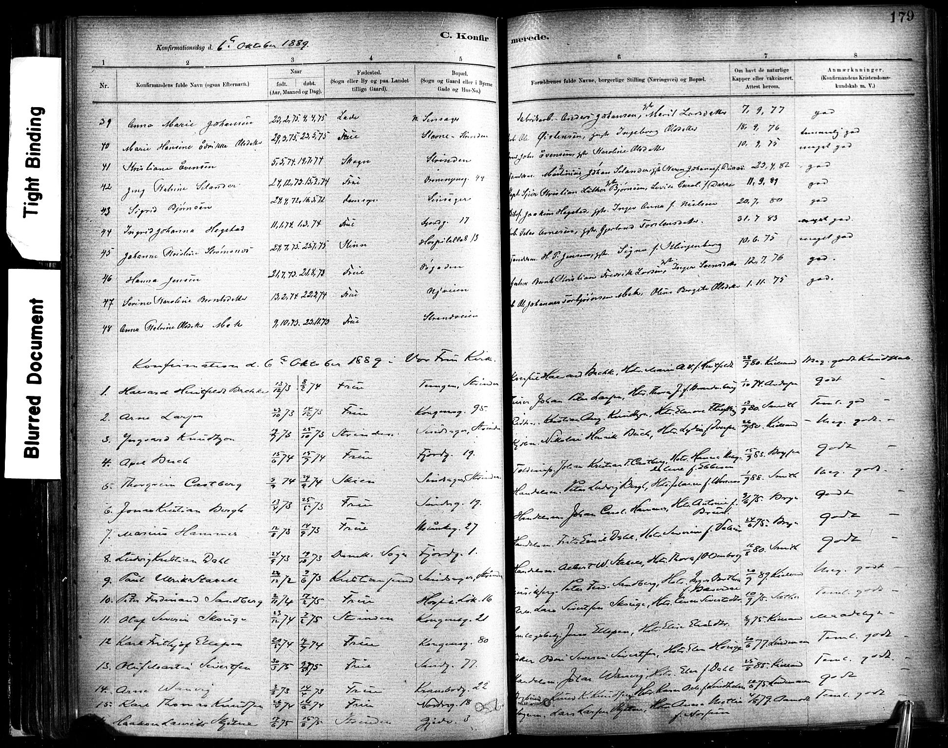 Ministerialprotokoller, klokkerbøker og fødselsregistre - Sør-Trøndelag, SAT/A-1456/602/L0119: Parish register (official) no. 602A17, 1880-1901, p. 179