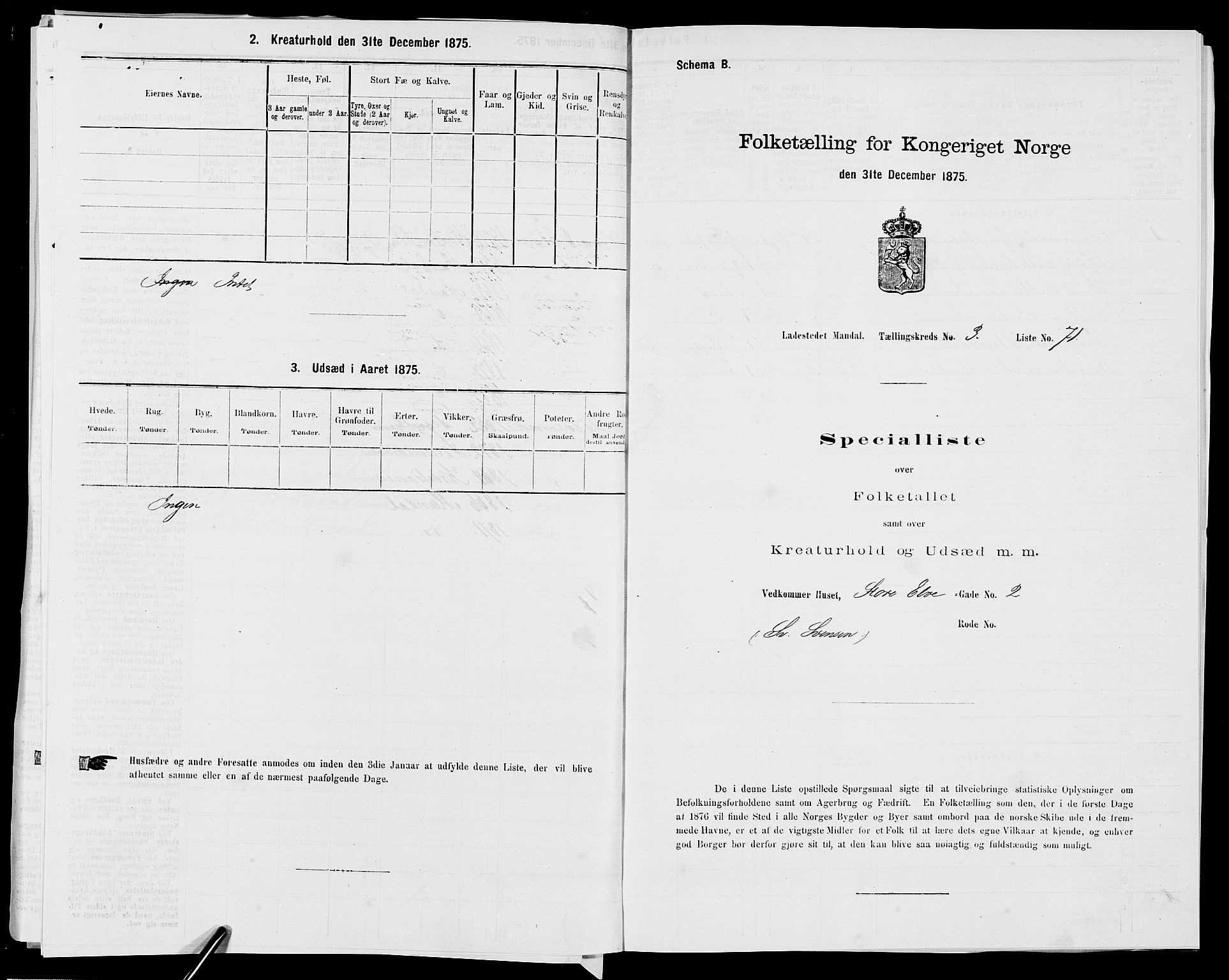 SAK, 1875 census for 1002B Mandal/Mandal, 1875, p. 162
