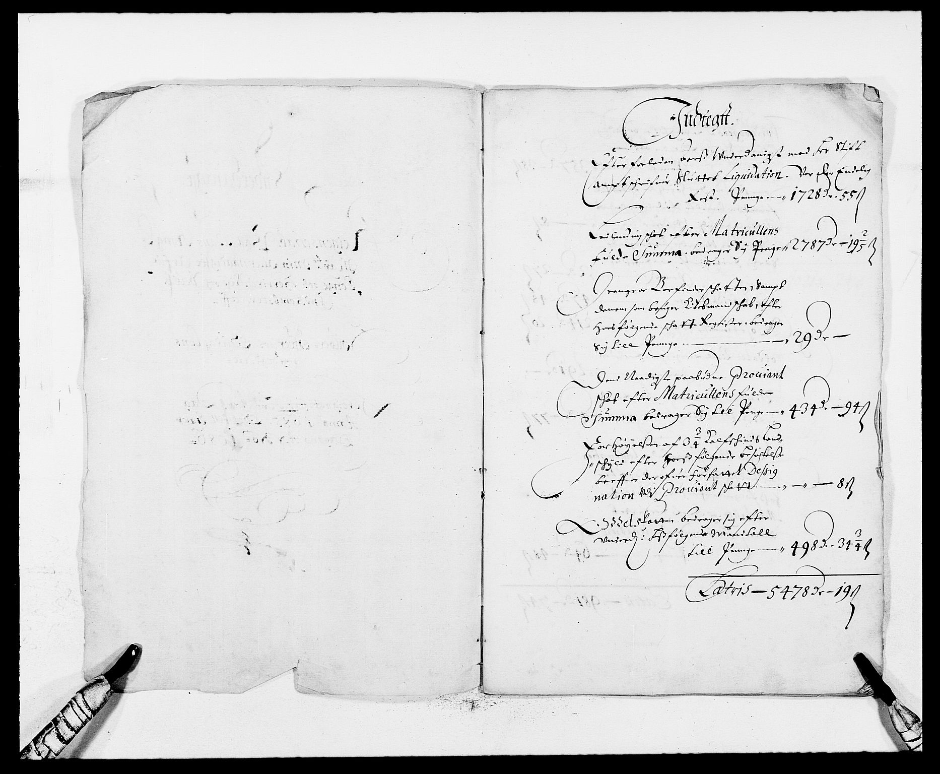 Rentekammeret inntil 1814, Reviderte regnskaper, Fogderegnskap, AV/RA-EA-4092/R13/L0822: Fogderegnskap Solør, Odal og Østerdal, 1685, p. 3