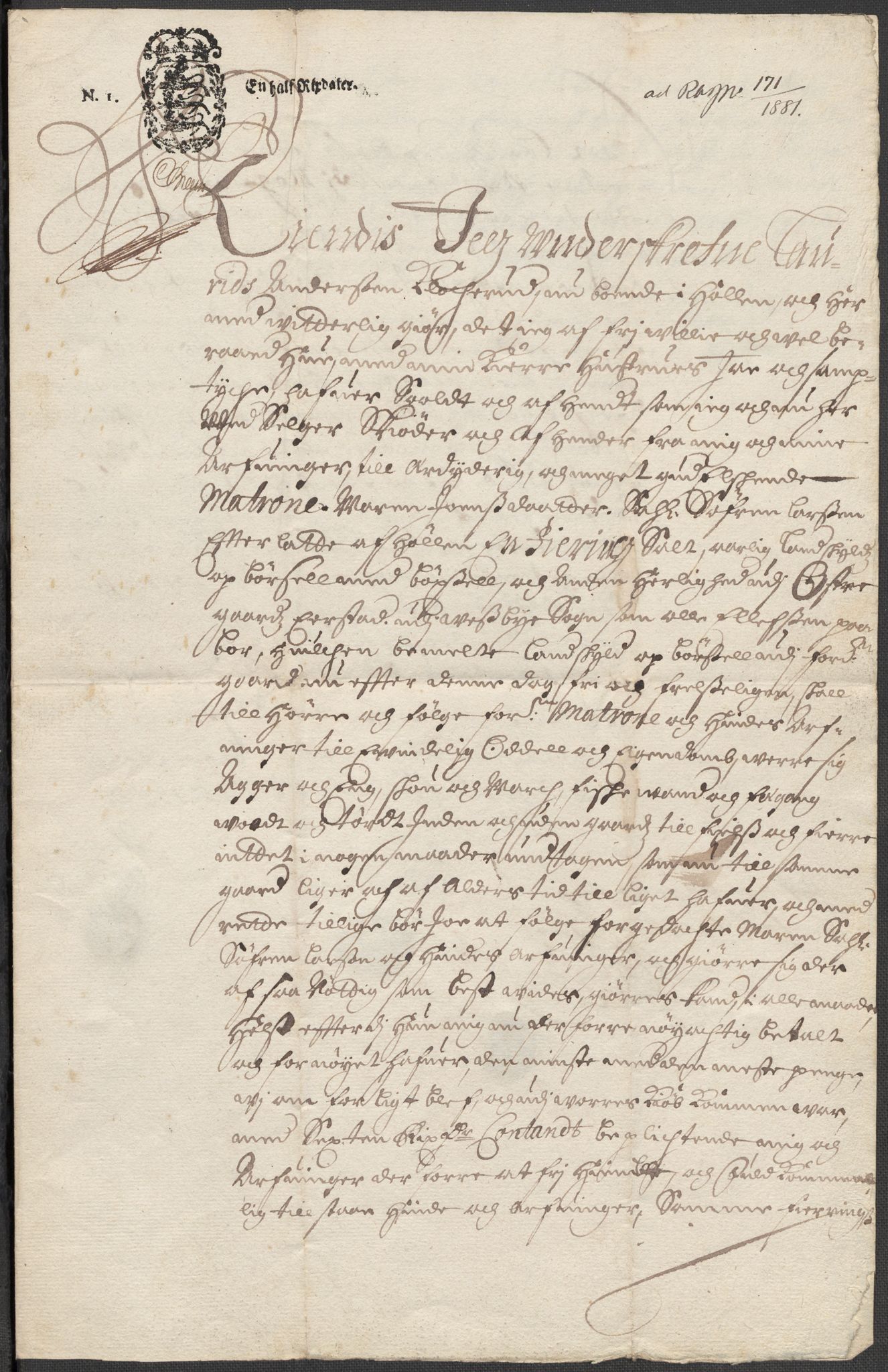 Riksarkivets diplomsamling, RA/EA-5965/F15/L0001: Prestearkiv - Østfold, 1571-1795, p. 216