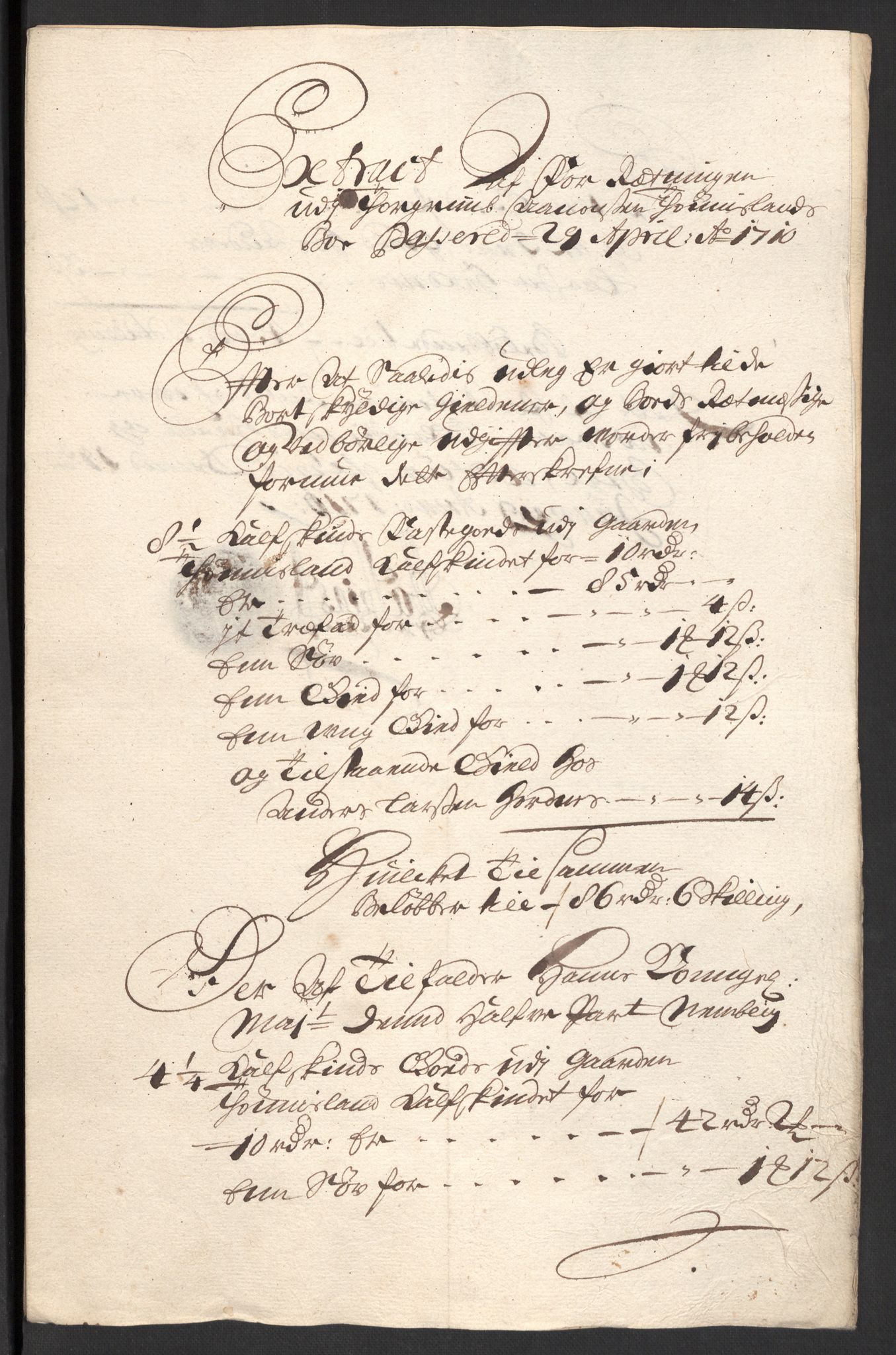 Rentekammeret inntil 1814, Reviderte regnskaper, Fogderegnskap, RA/EA-4092/R40/L2449: Fogderegnskap Råbyggelag, 1709-1711, p. 124