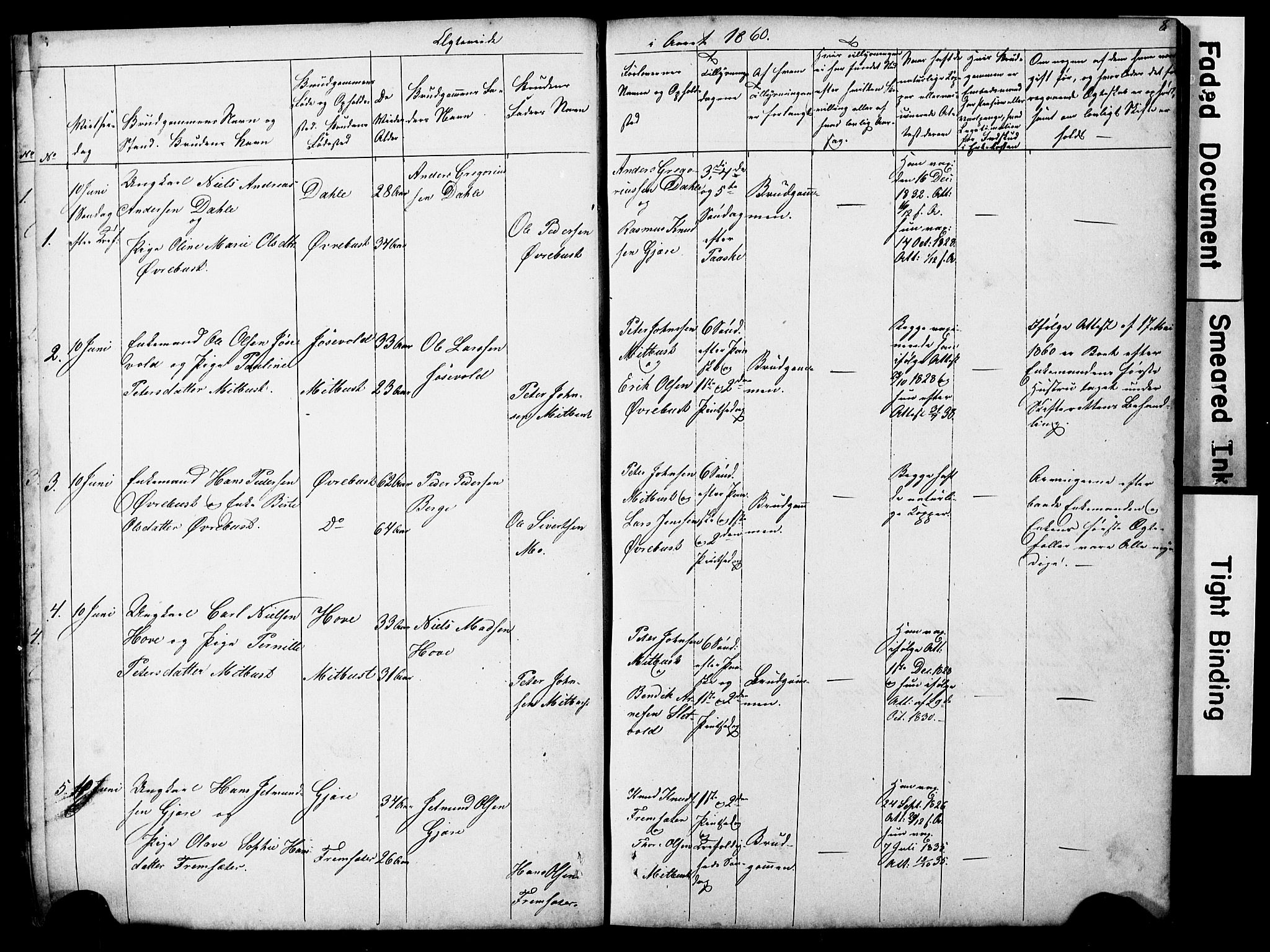 Ministerialprotokoller, klokkerbøker og fødselsregistre - Møre og Romsdal, AV/SAT-A-1454/521/L0301: Parish register (copy) no. 521C02, 1854-1881, p. 8