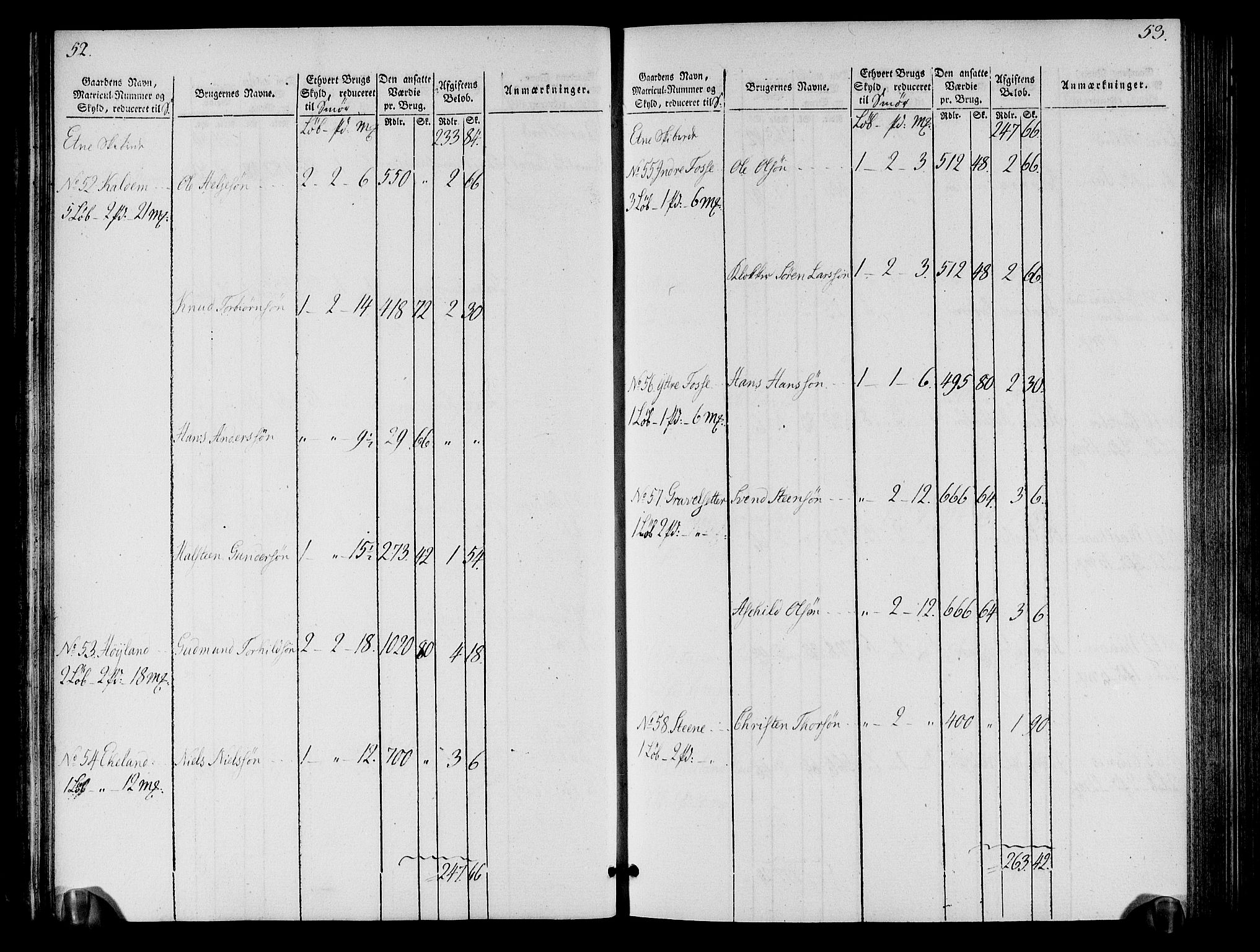 Rentekammeret inntil 1814, Realistisk ordnet avdeling, AV/RA-EA-4070/N/Ne/Nea/L0109: Sunnhordland og Hardanger fogderi. Oppebørselsregister, 1803-1804, p. 29