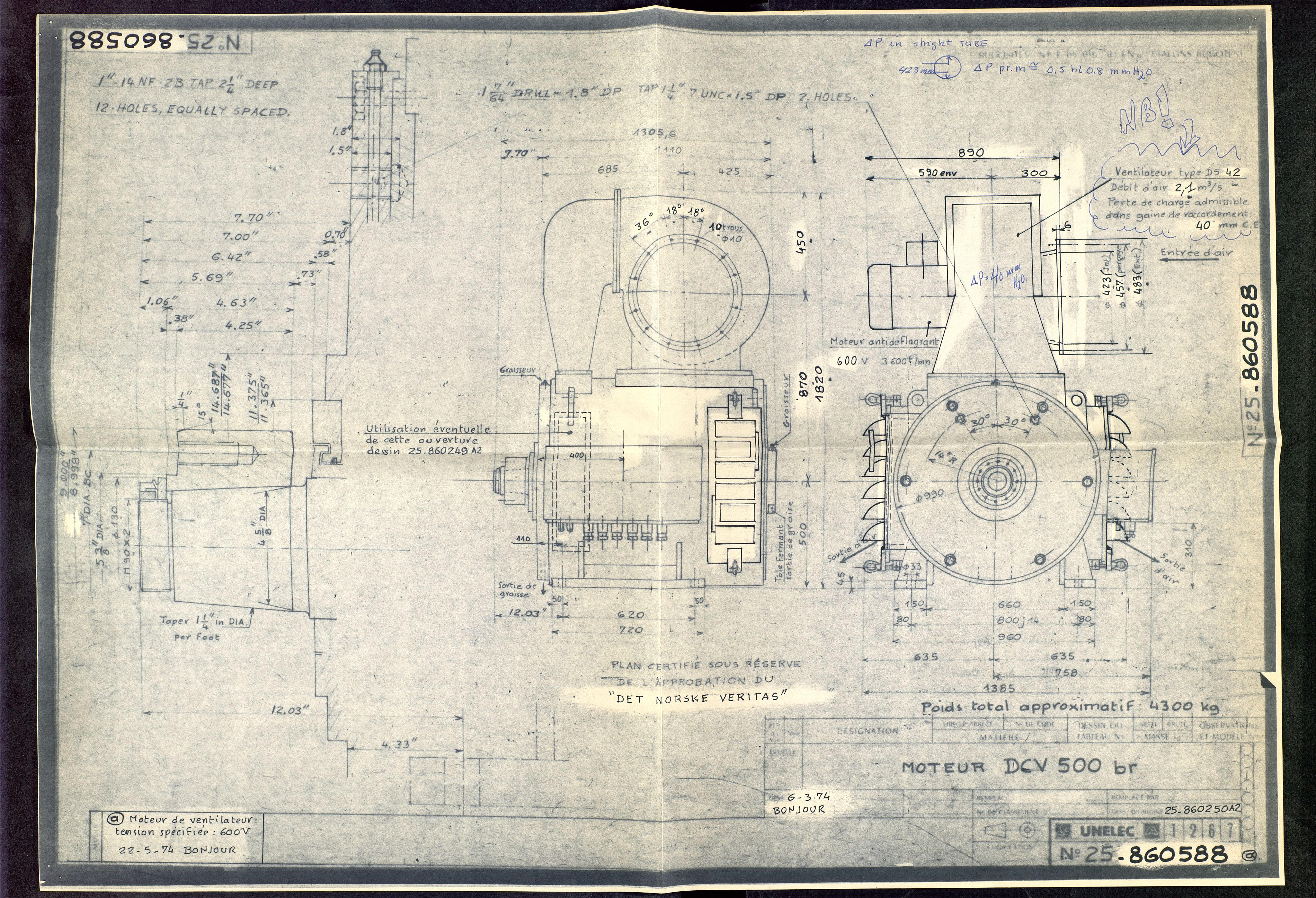 Pa 1503 - Stavanger Drilling AS, AV/SAST-A-101906/2/E/Eb/Eba/L0018: Alexander L. Kielland repair, 1976-1981