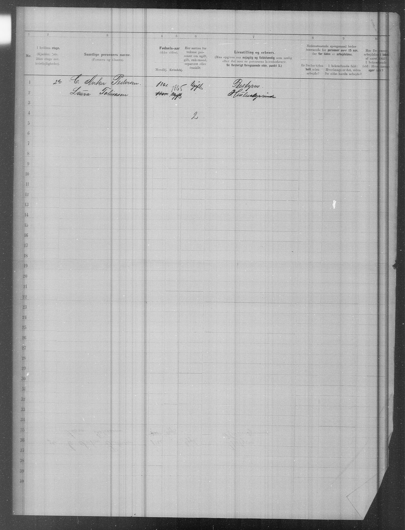 OBA, Municipal Census 1902 for Kristiania, 1902, p. 19897