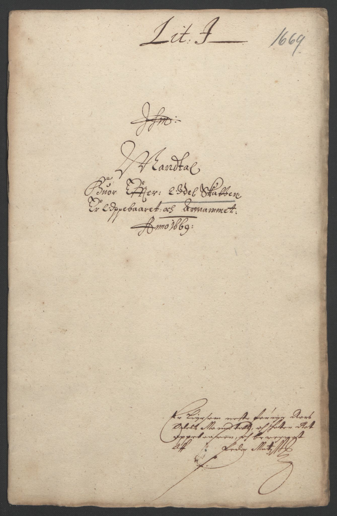 Rentekammeret inntil 1814, Reviderte regnskaper, Fogderegnskap, AV/RA-EA-4092/R33/L1965: Fogderegnskap Larvik grevskap, 1669-1670, p. 76