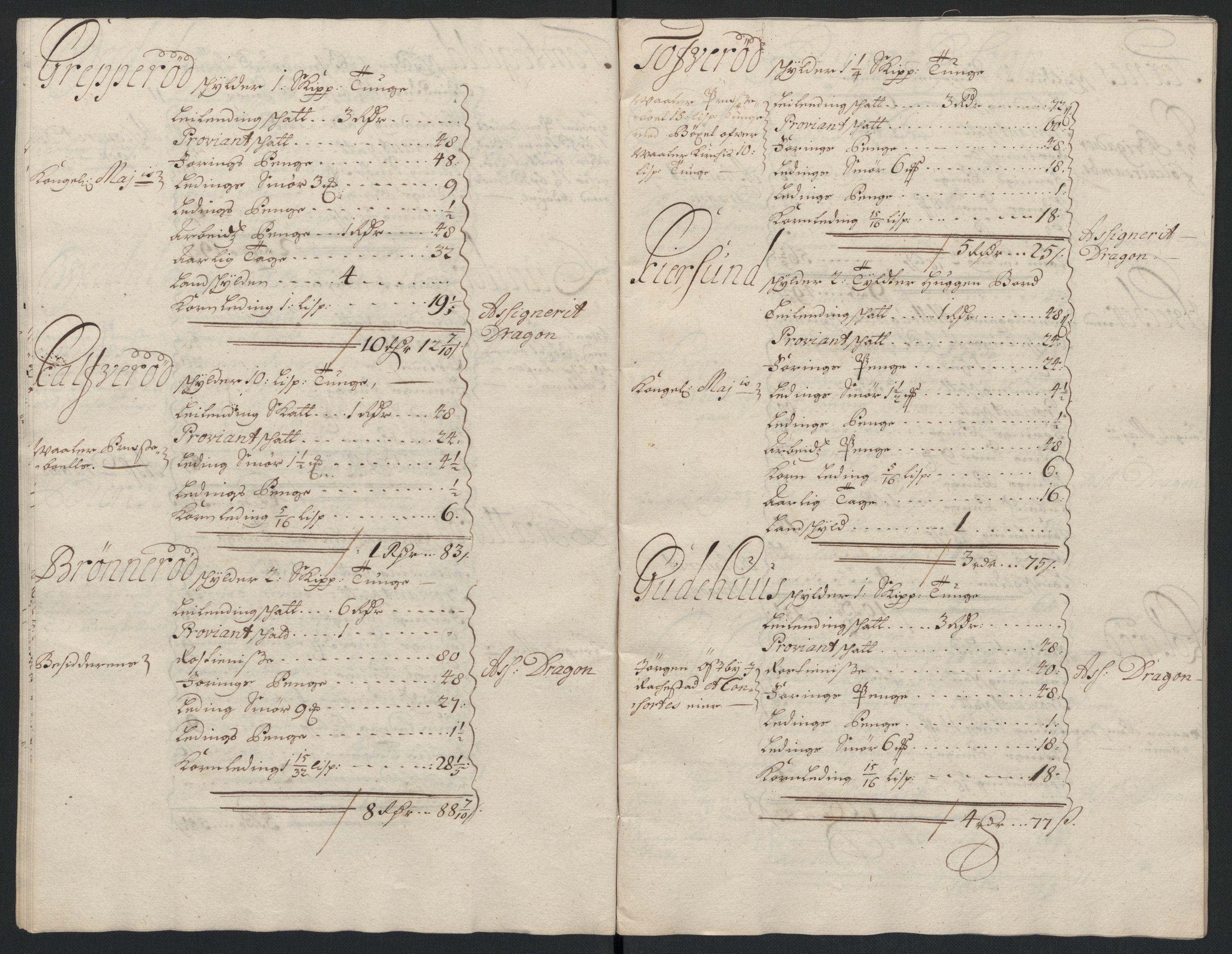 Rentekammeret inntil 1814, Reviderte regnskaper, Fogderegnskap, AV/RA-EA-4092/R04/L0134: Fogderegnskap Moss, Onsøy, Tune, Veme og Åbygge, 1707-1708, p. 296