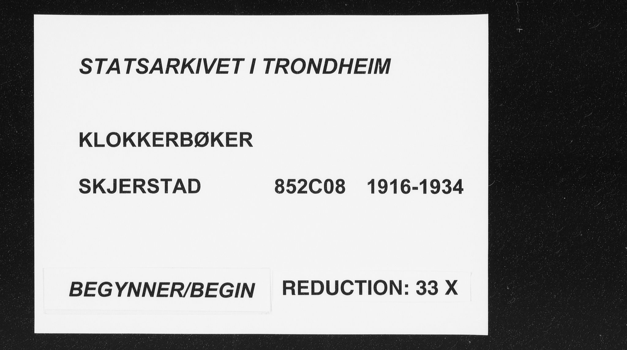Ministerialprotokoller, klokkerbøker og fødselsregistre - Nordland, SAT/A-1459/852/L0757: Parish register (copy) no. 852C08, 1916-1934