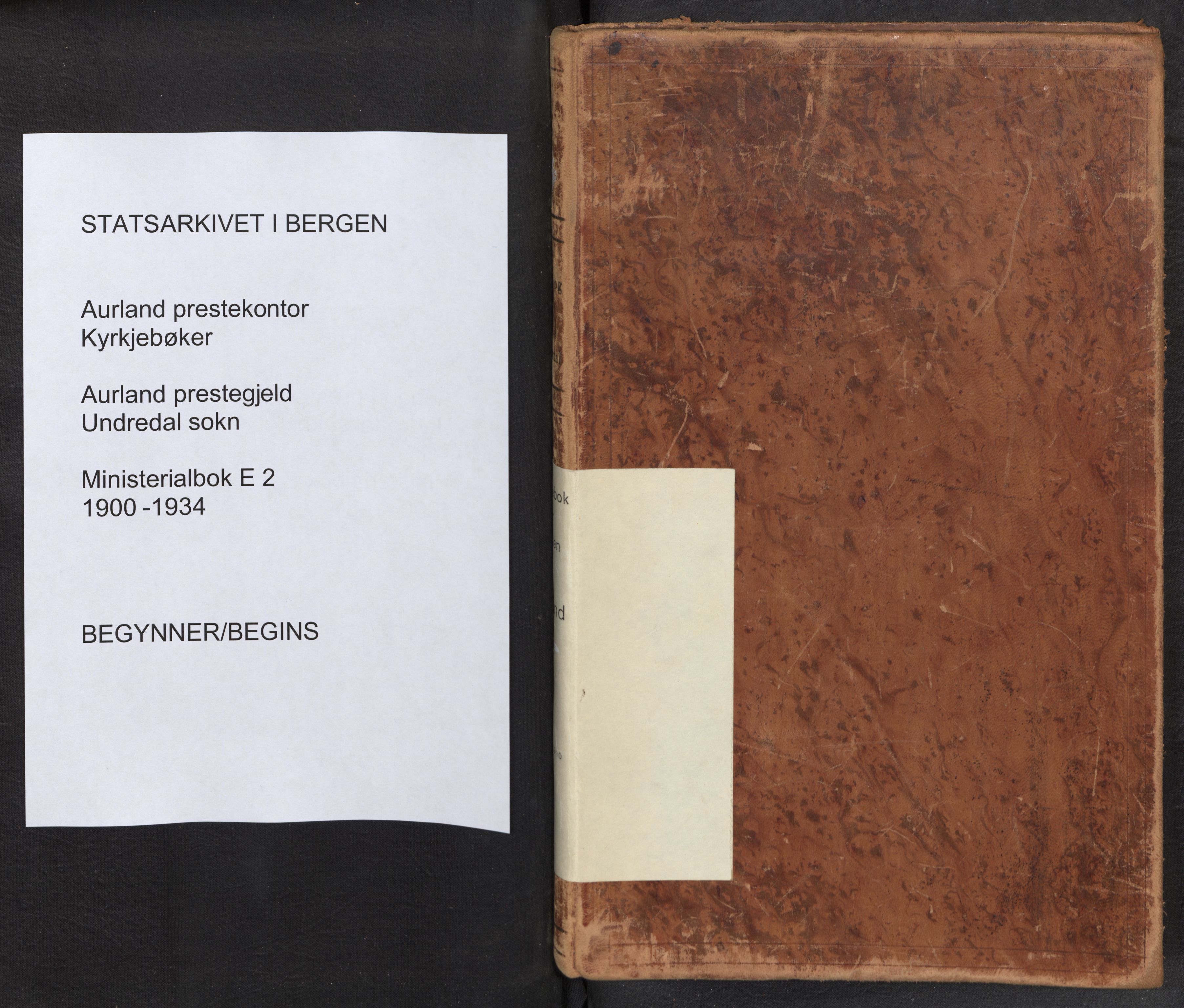 Aurland sokneprestembete, SAB/A-99937/H/Ha/Hae/L0001: Parish register (official) no. E 1, 1880-1907
