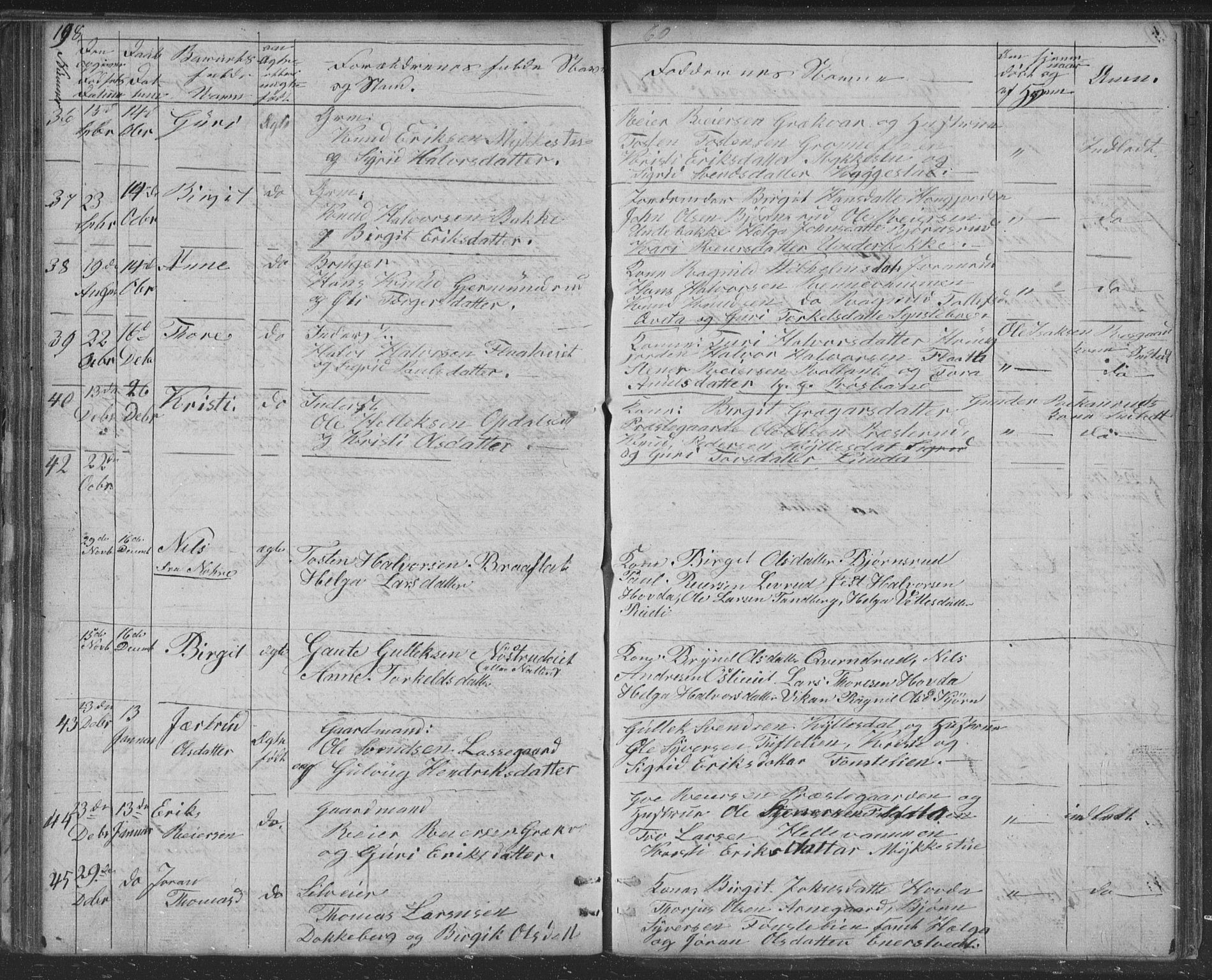 Nore kirkebøker, AV/SAKO-A-238/F/Fc/L0002: Parish register (official) no. III 2, 1836-1861, p. 198