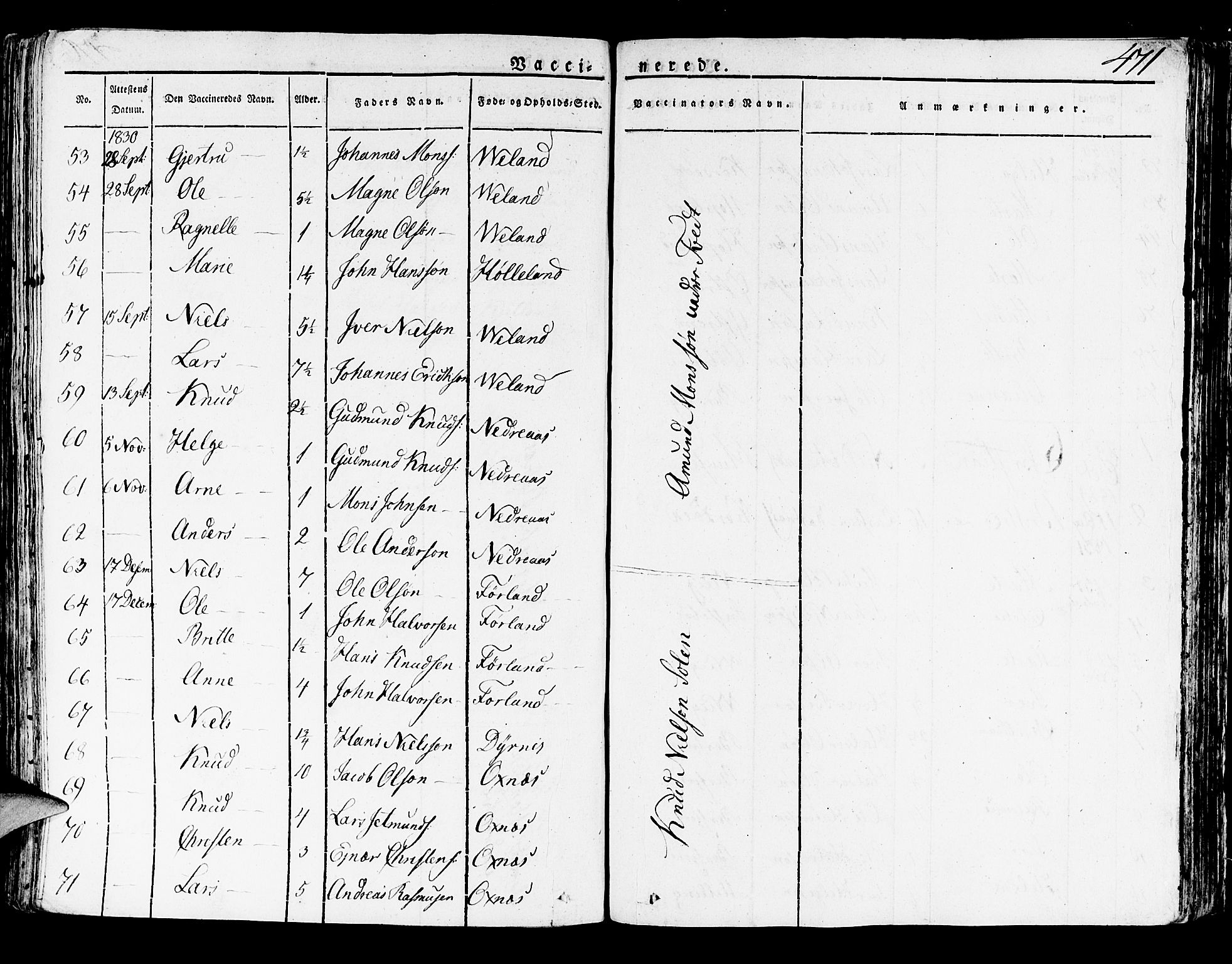 Lindås Sokneprestembete, SAB/A-76701/H/Haa: Parish register (official) no. A 8, 1823-1836, p. 471