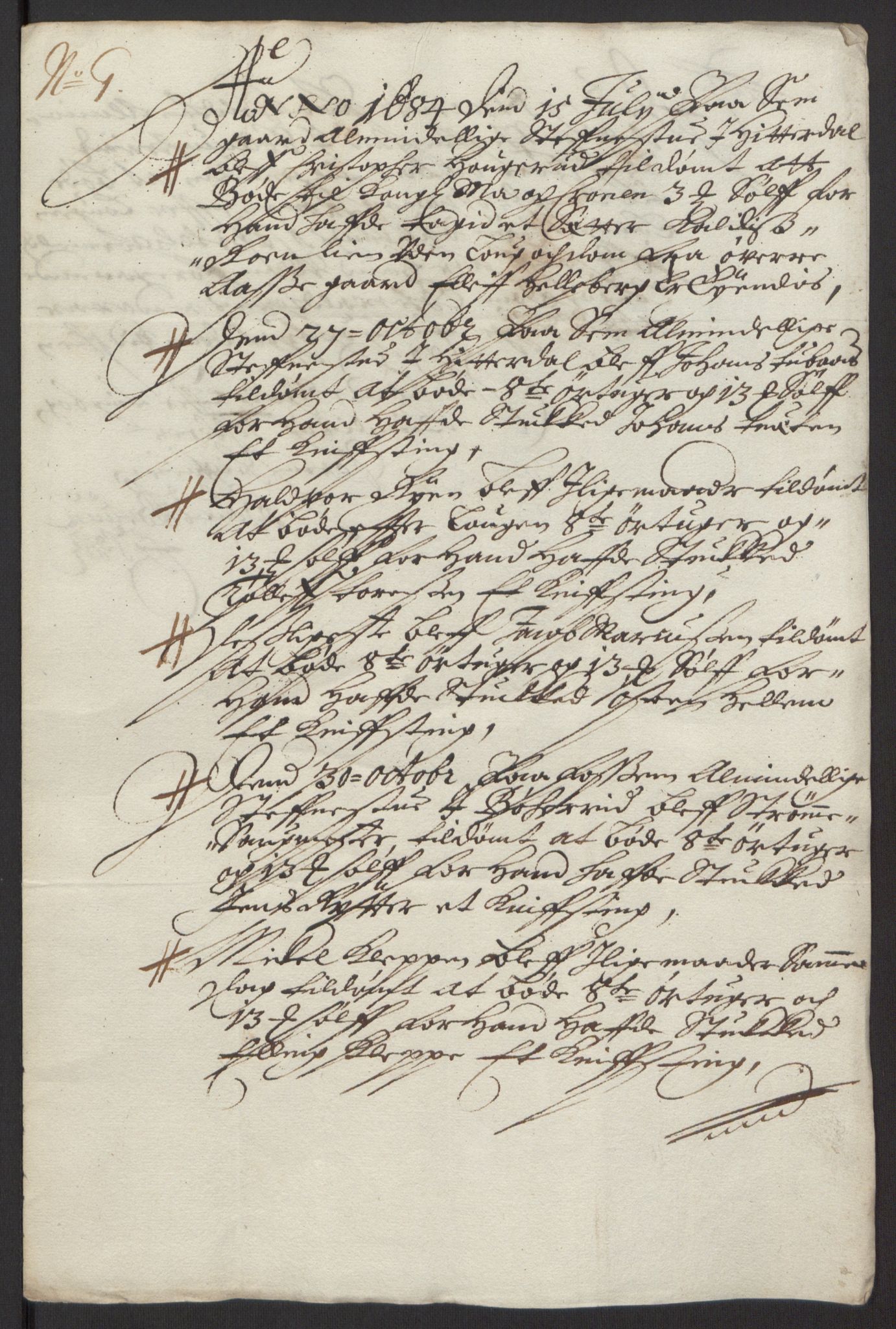 Rentekammeret inntil 1814, Reviderte regnskaper, Fogderegnskap, AV/RA-EA-4092/R35/L2081: Fogderegnskap Øvre og Nedre Telemark, 1680-1684, p. 65