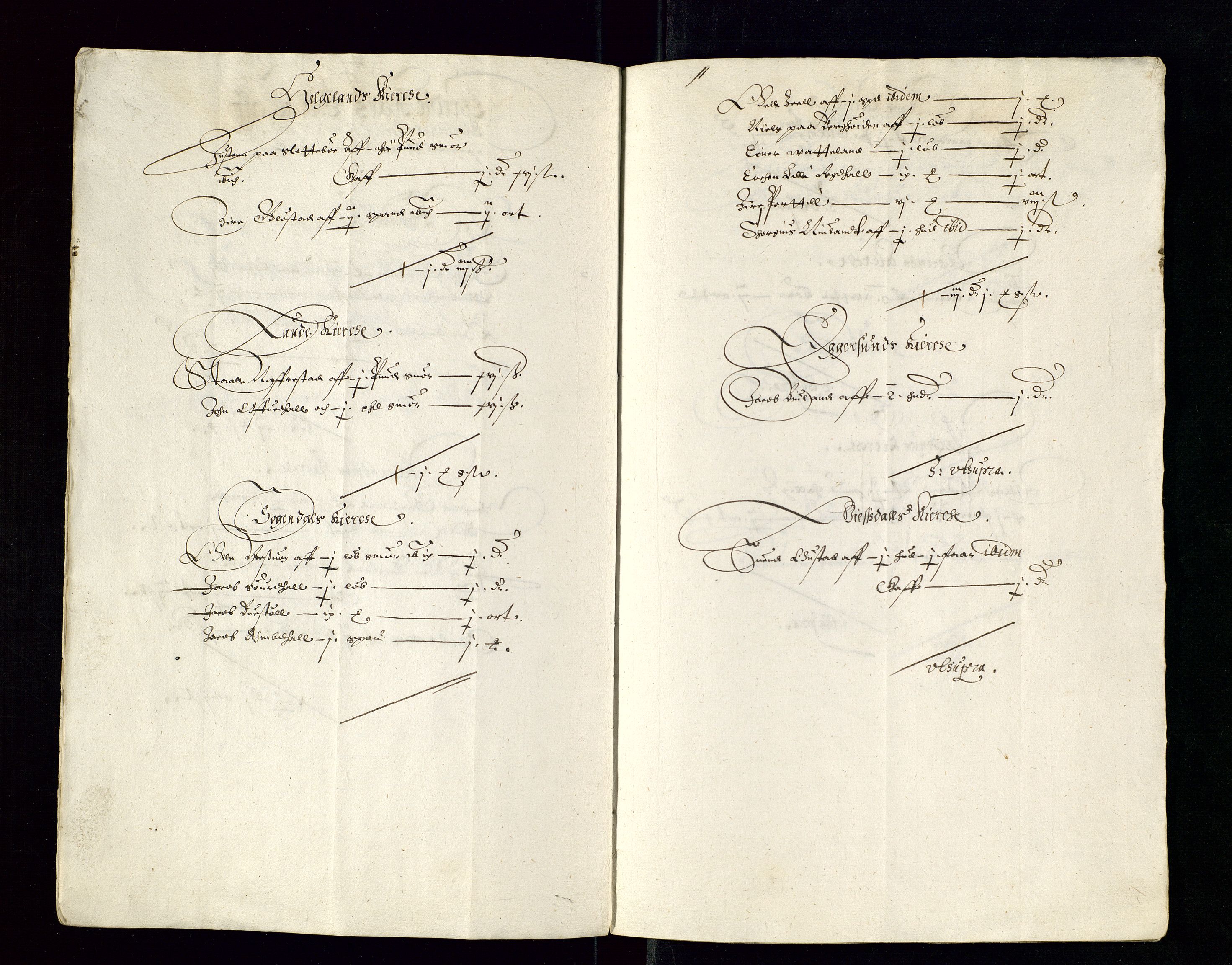 Stavanger len, AV/SAST-A-101870/Ob/L0019: Kirkeregnskaper, 1632-1641, p. 11
