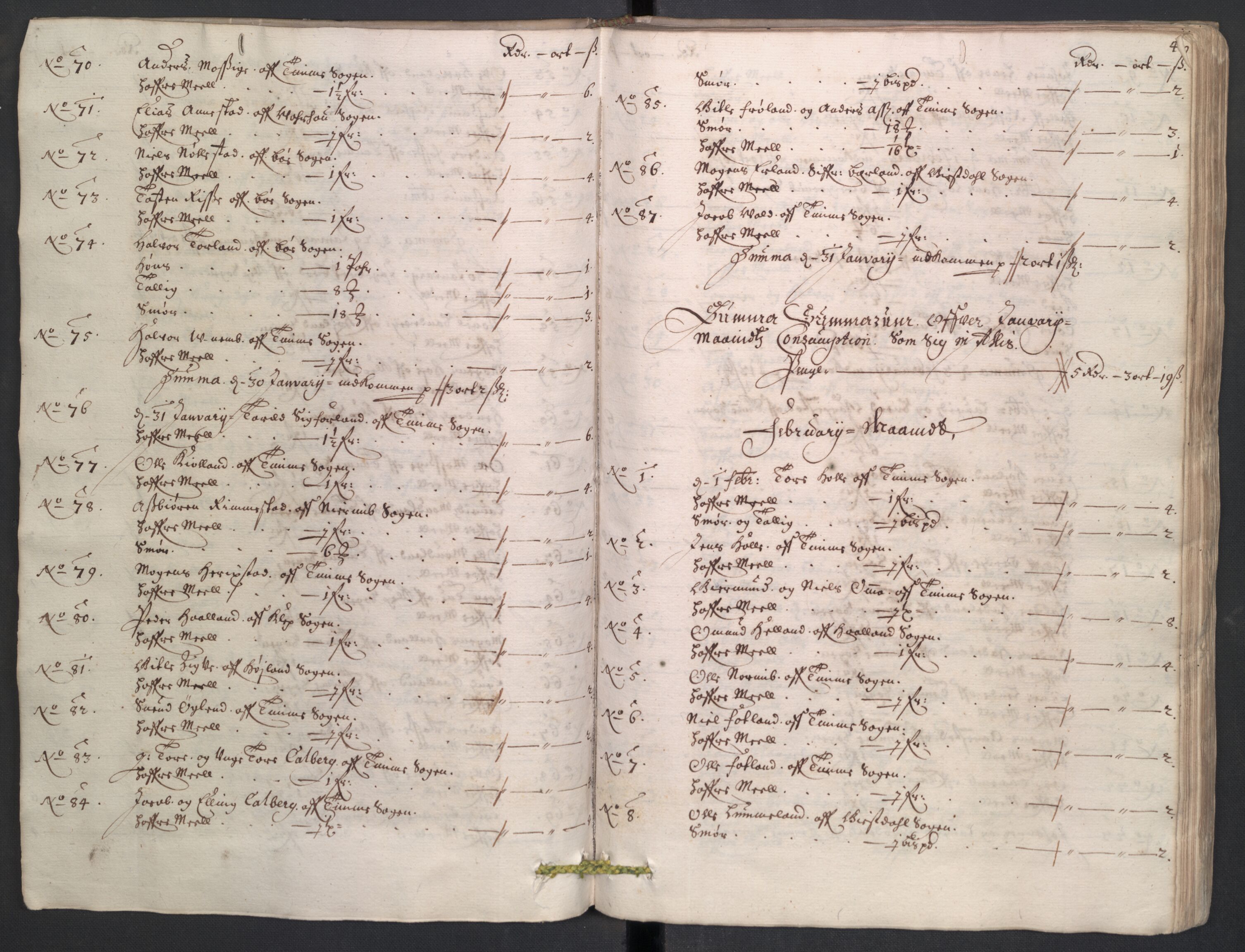 Rentekammeret inntil 1814, Reviderte regnskaper, Byregnskaper, AV/RA-EA-4066/R/Ro/L0332: [O24] Konsumpsjonsregnskap, 1683-1684, p. 7