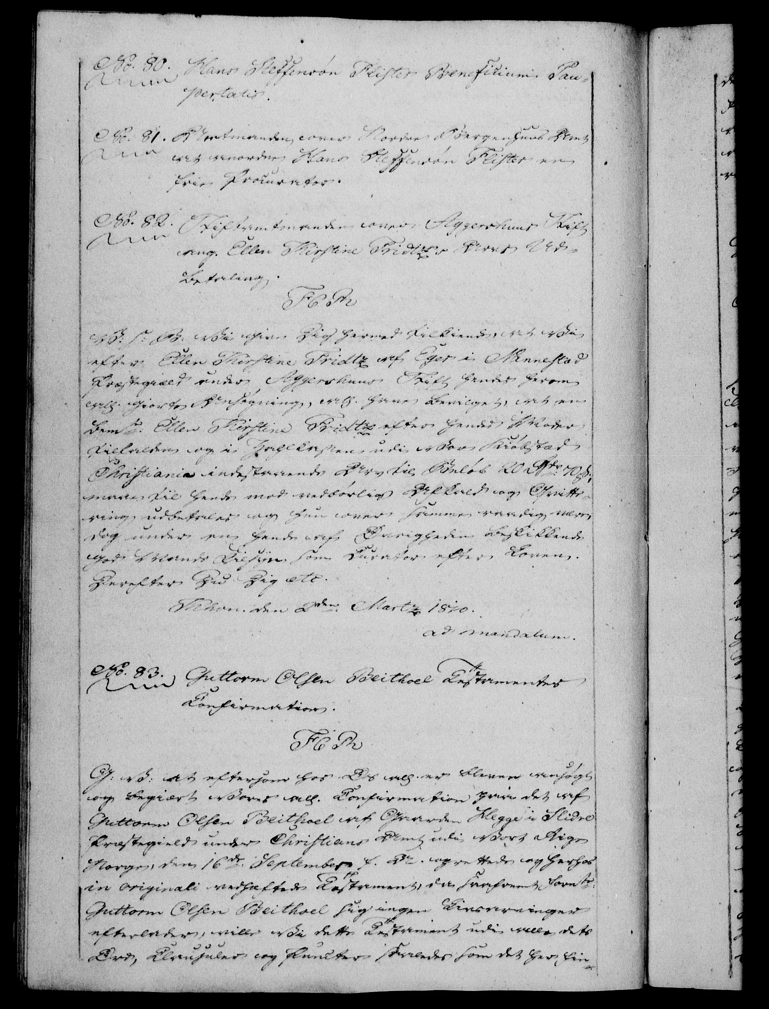 Danske Kanselli 1800-1814, RA/EA-3024/H/Hf/Hfb/Hfba/L0004: Registranter, 1808-1810, p. 284b