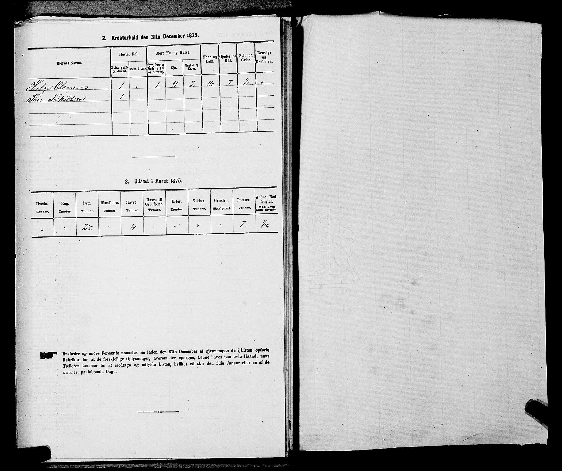 SAKO, 1875 census for 0632P Rollag, 1875, p. 200