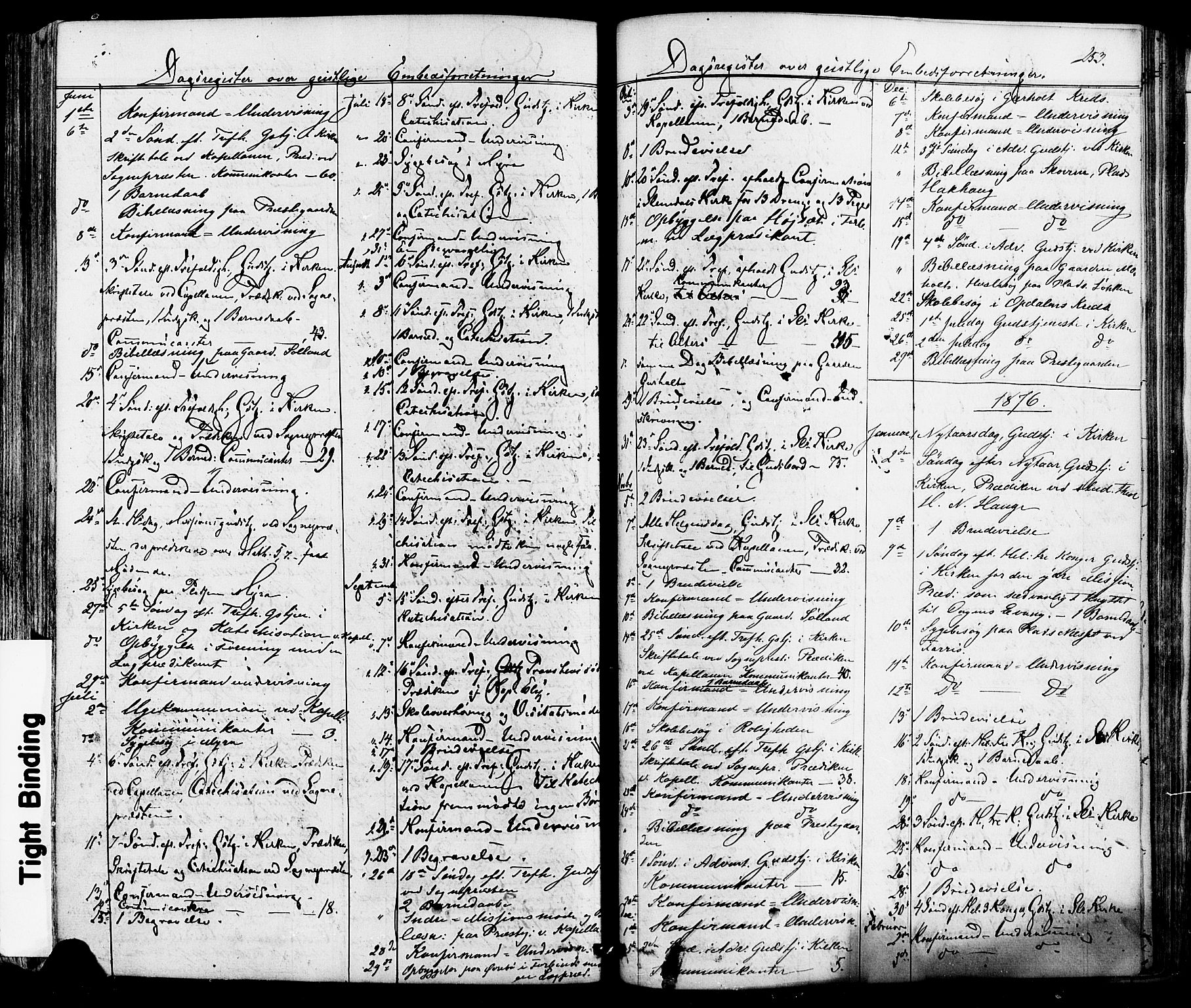 Siljan kirkebøker, SAKO/A-300/F/Fa/L0002: Parish register (official) no. 2, 1870-1895, p. 253