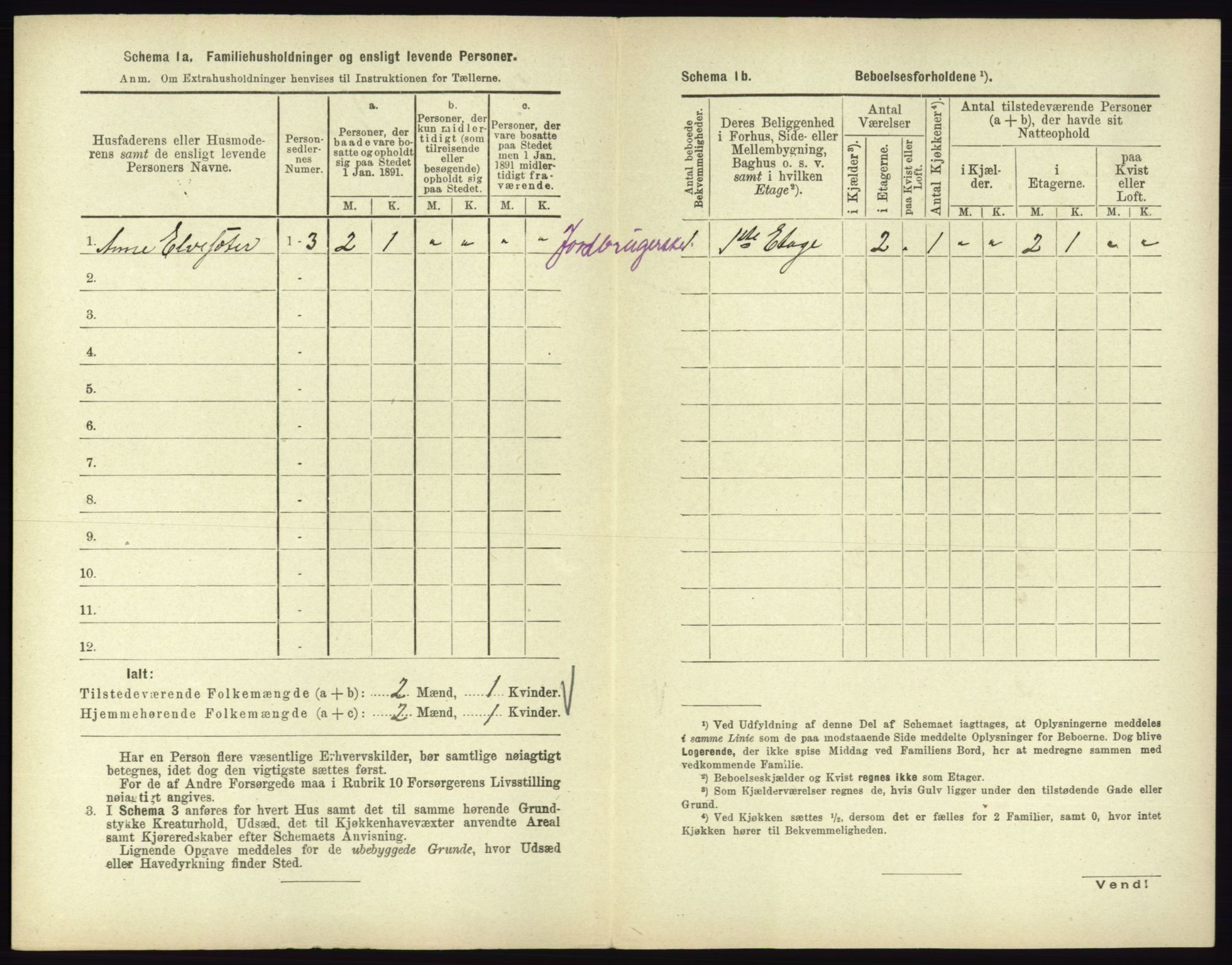 RA, 1891 census for 0604 Kongsberg, 1891, p. 1496