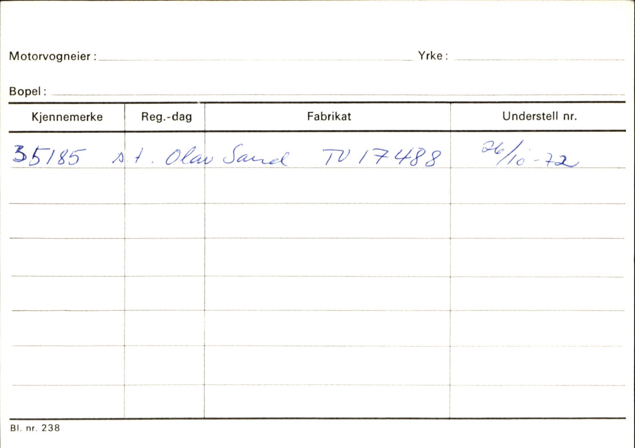 Statens vegvesen, Sogn og Fjordane vegkontor, AV/SAB-A-5301/4/F/L0133: Eigarregister Bremanger A-Å. Gaular A-H, 1945-1975, p. 828