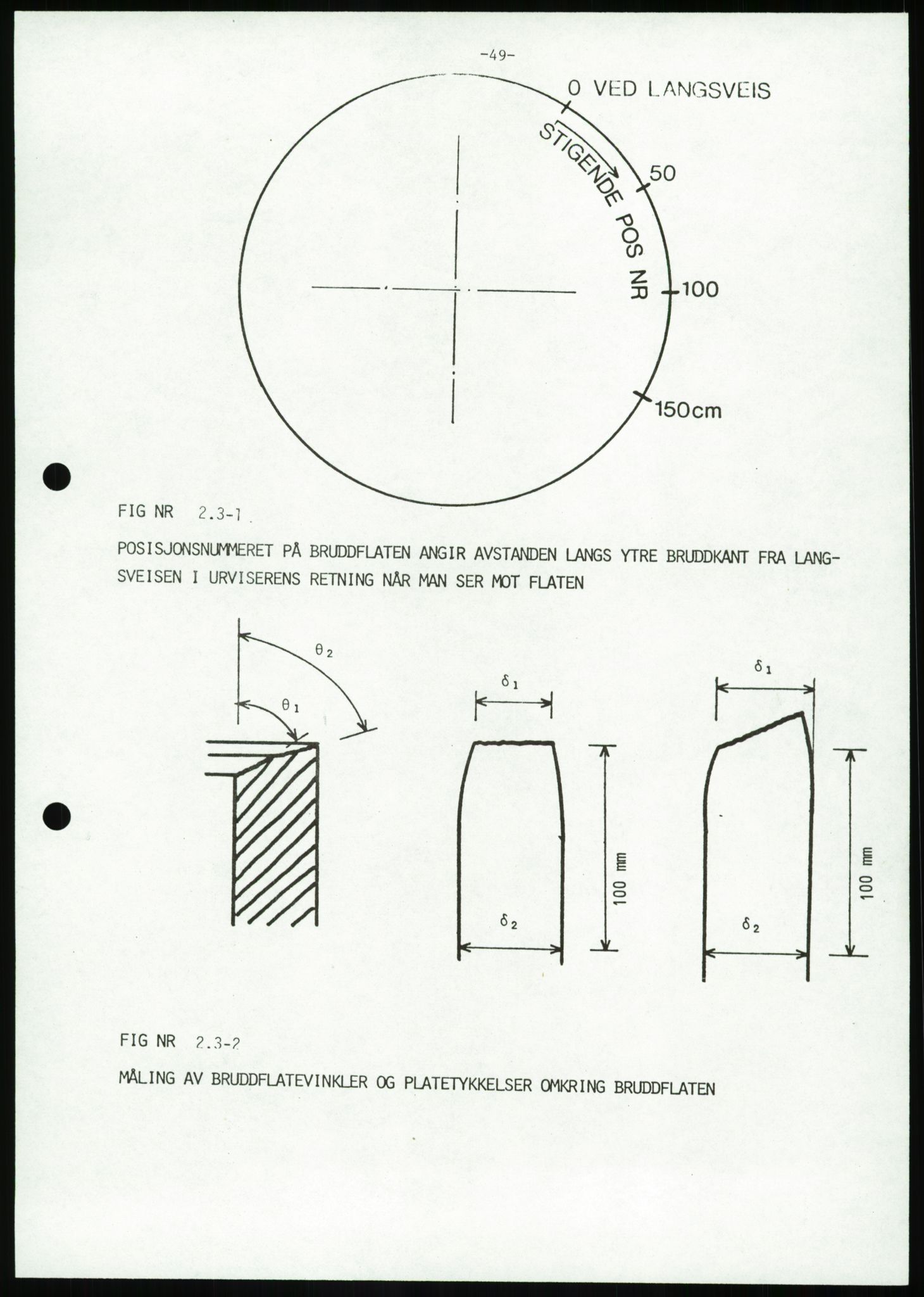 Justisdepartementet, Granskningskommisjonen ved Alexander Kielland-ulykken 27.3.1980, AV/RA-S-1165/D/L0026: W Materialundersøkelser W9 SINTEF-rapport"Undersøkelse av bruddflater og materiale". 30.9.1980, 1980-1981, p. 60