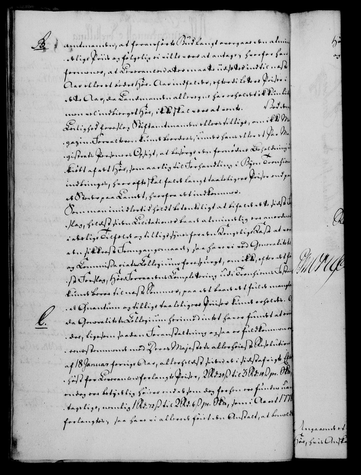 Rentekammeret, Kammerkanselliet, AV/RA-EA-3111/G/Gf/Gfa/L0062: Norsk relasjons- og resolusjonsprotokoll (merket RK 52.62), 1780, p. 57