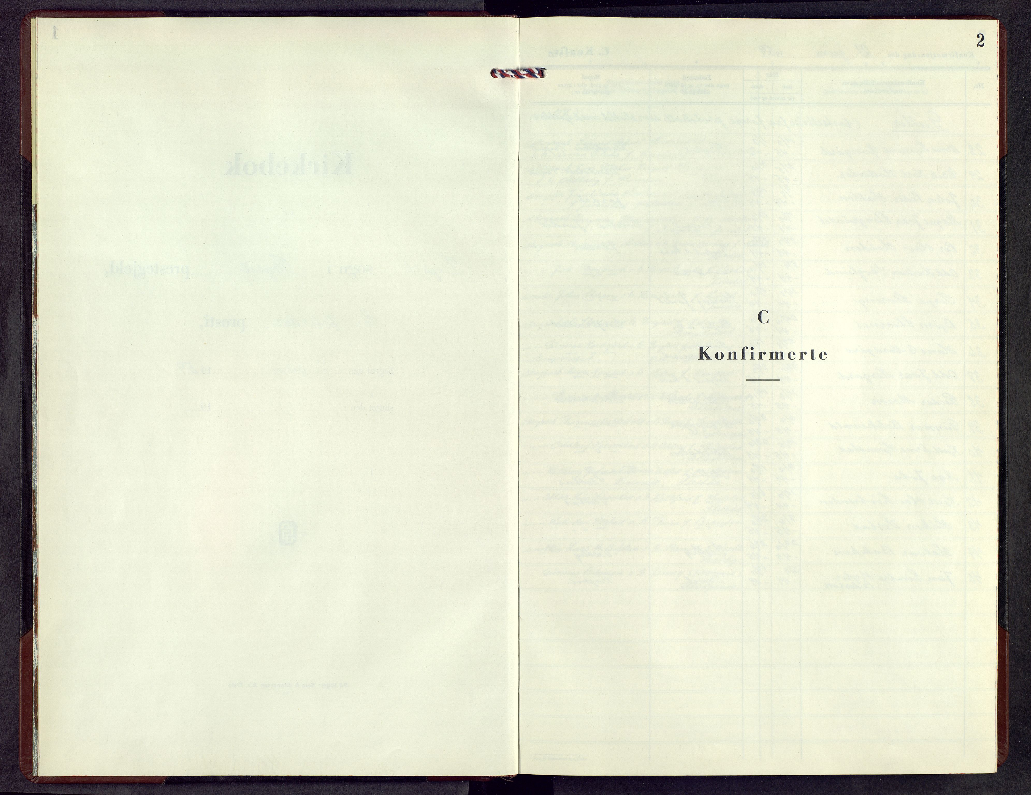 Trysil prestekontor, SAH/PREST-046/H/Ha/Hab/L0018: Parish register (copy) no. 18, 1959-1965, p. 2