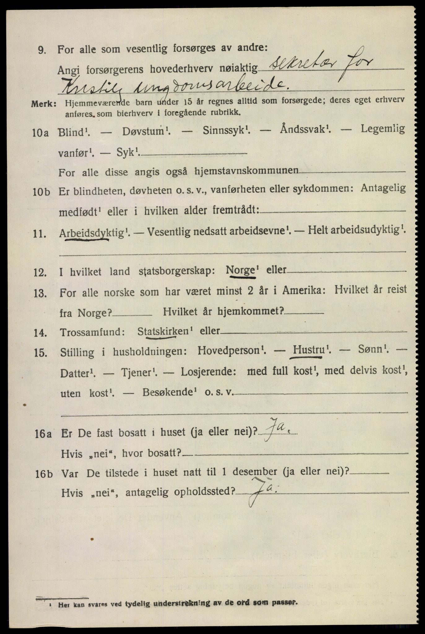 SAKO, 1920 census for Modum, 1920, p. 19430