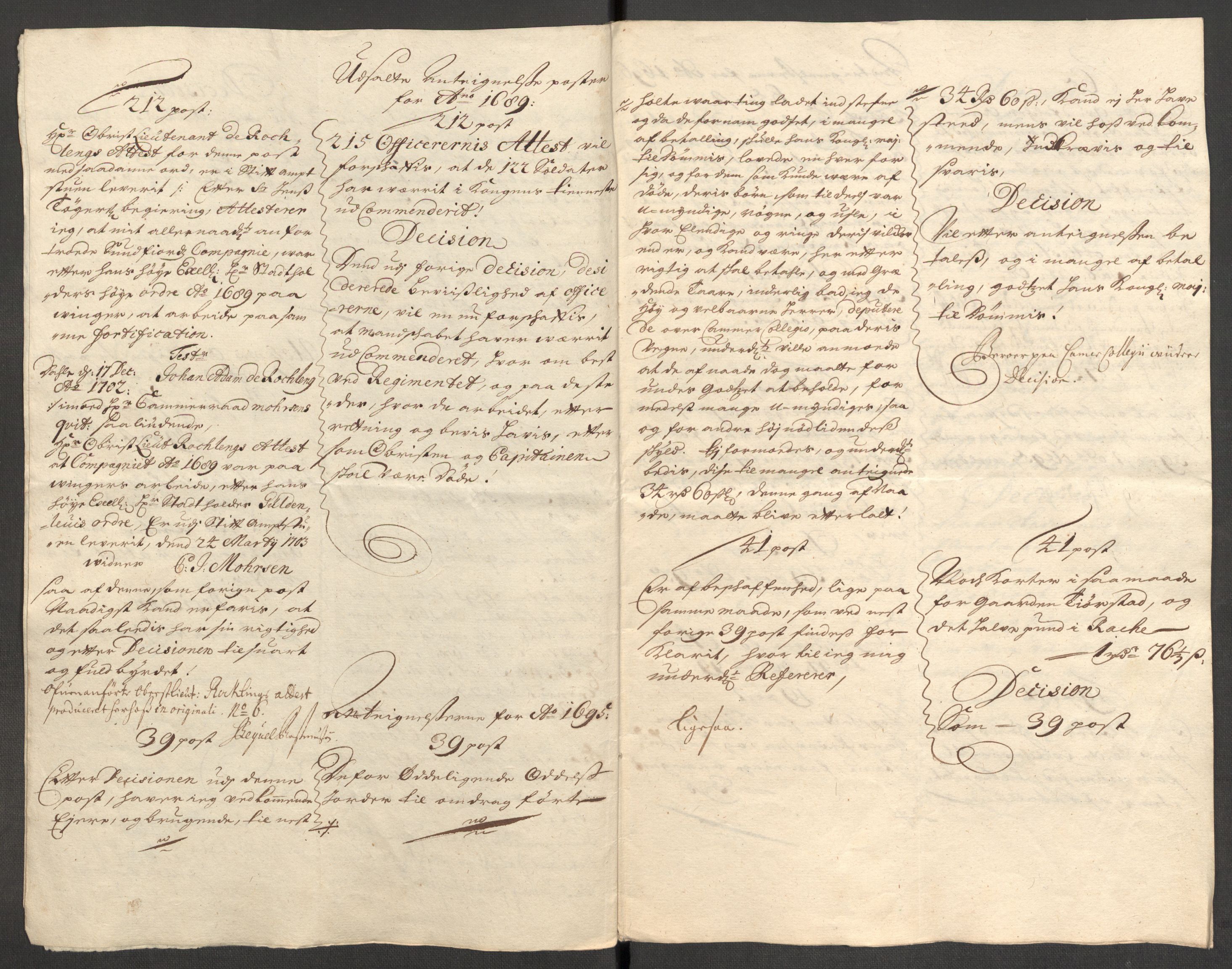 Rentekammeret inntil 1814, Reviderte regnskaper, Fogderegnskap, RA/EA-4092/R53/L3424: Fogderegnskap Sunn- og Nordfjord, 1699, p. 546