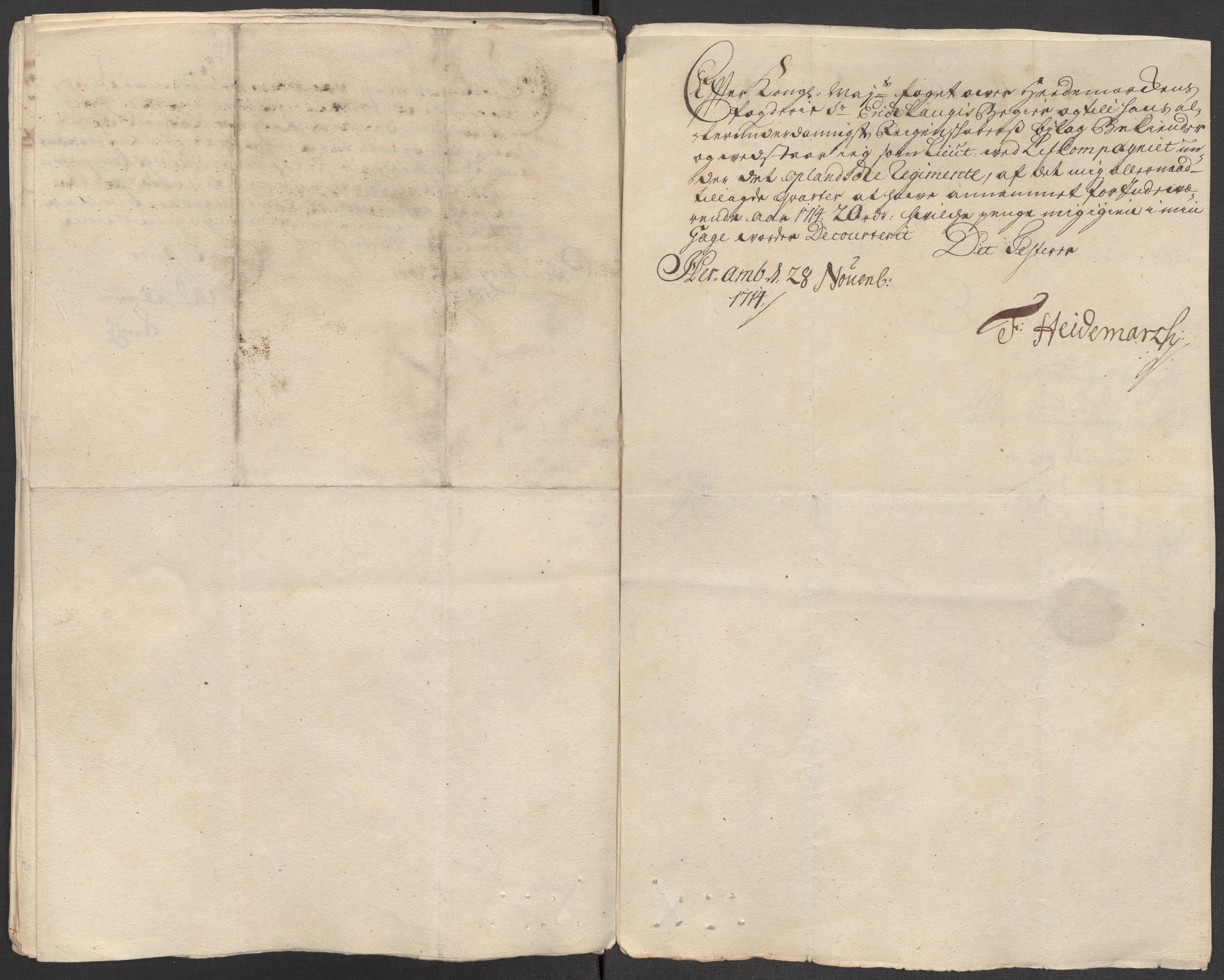 Rentekammeret inntil 1814, Reviderte regnskaper, Fogderegnskap, AV/RA-EA-4092/R16/L1051: Fogderegnskap Hedmark, 1714, p. 301